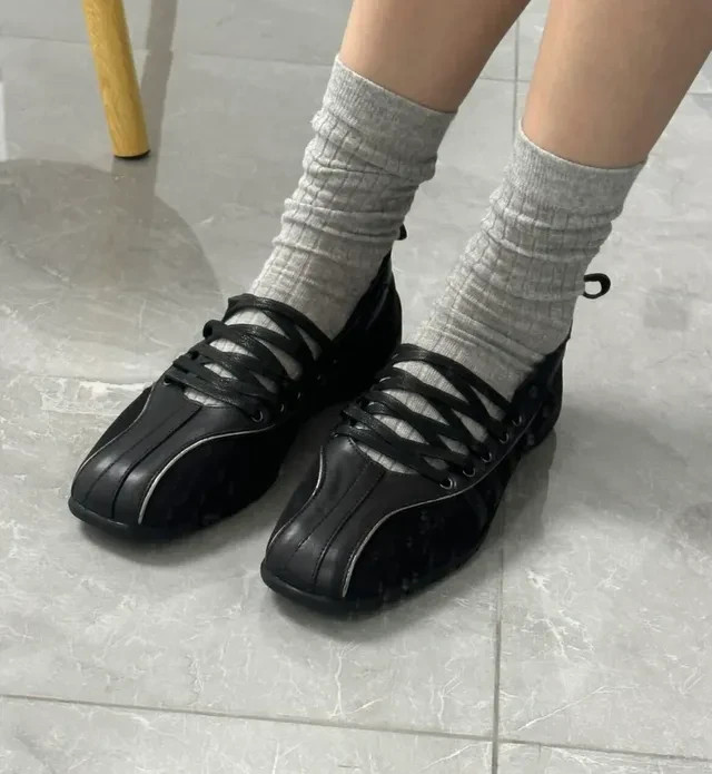Rockfish Weatherwear BLISS LACEUP SNEAKERS Balletcore Low Profile Mesh Organza