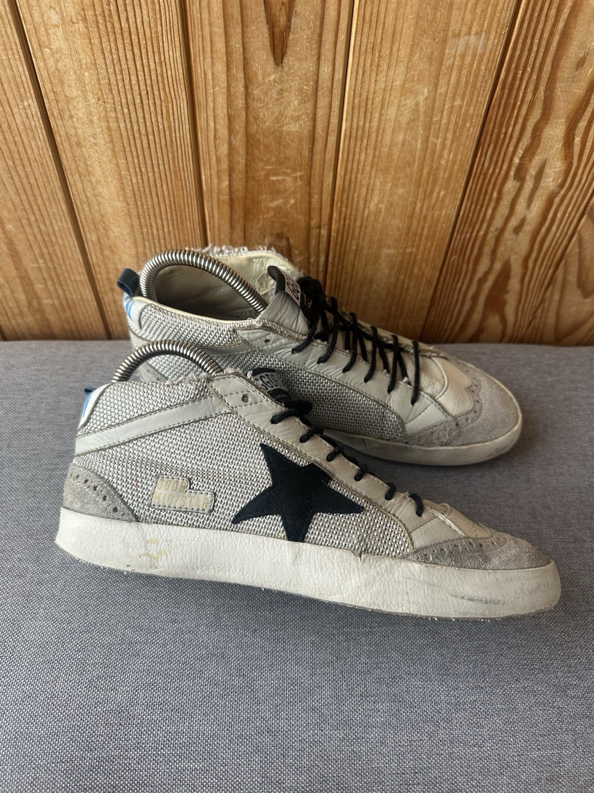 Golden Goose Mid Star Sneakers EU 39 / US 9 Women / US 6 Men Distressed Italy