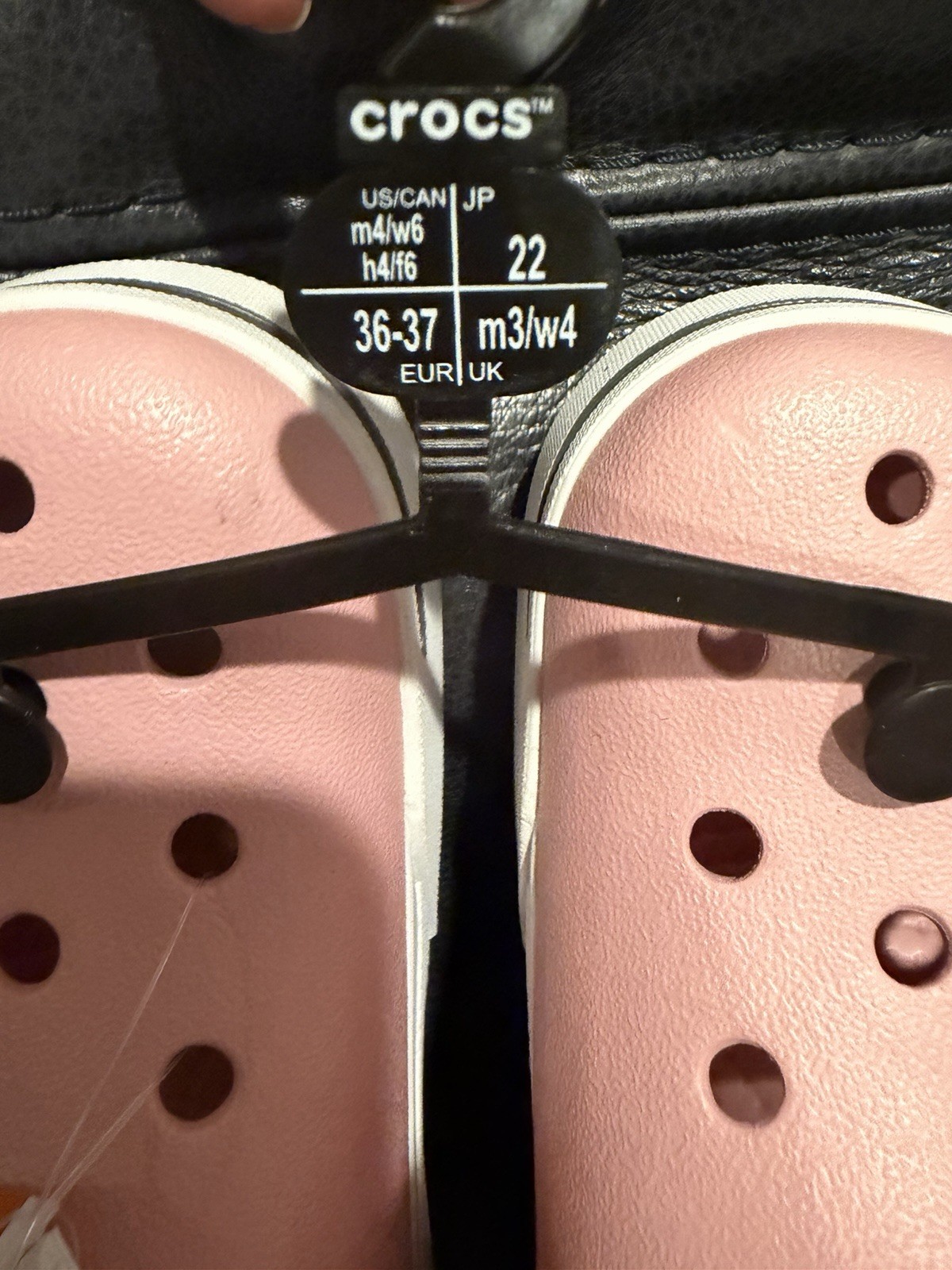 Crocs Lt Pink Women’s 6 Men’s 4 Baya Band Classic Comfort Clogg Slingback Shoes