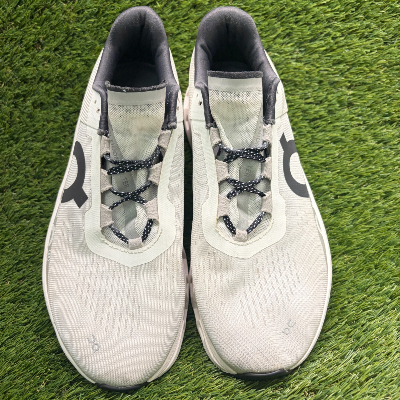 On Cloudmonster Womens Size 10.5 White Athletic Running Walking Shoes Sneakers