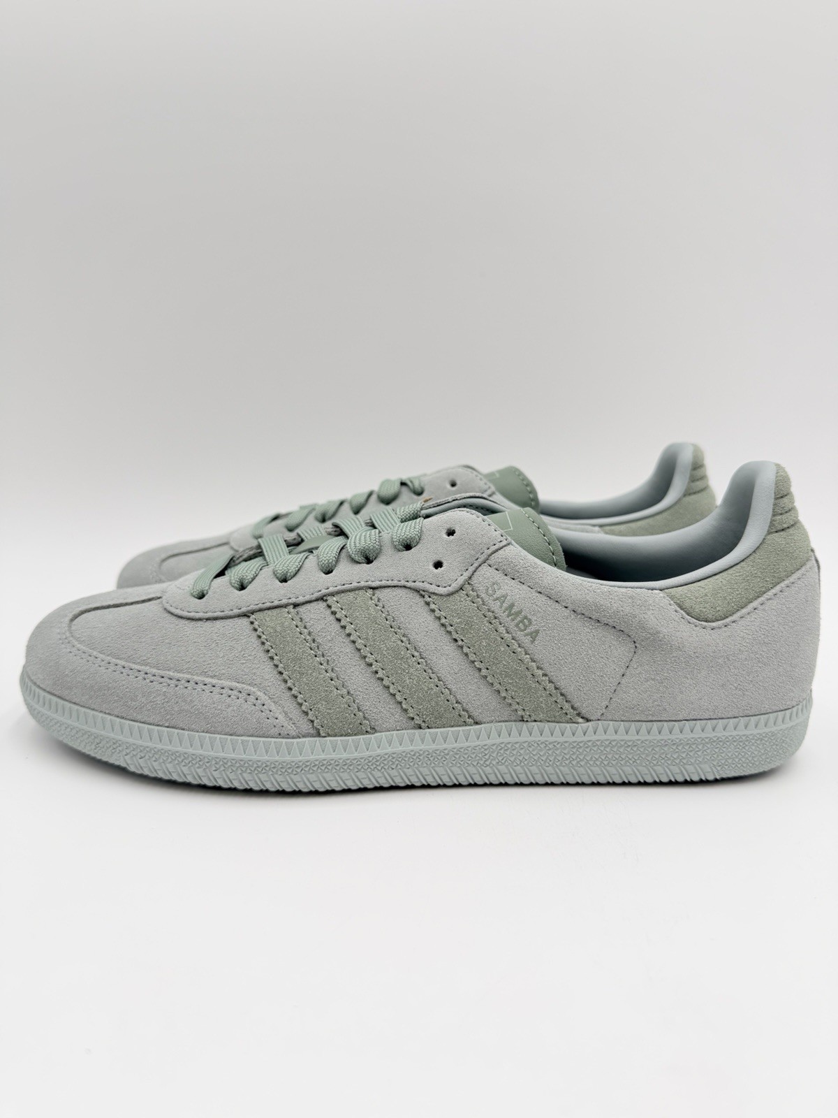 Adidas Women’s Samba OG Size 10 Wonder Sage Green Suede |IH6616|