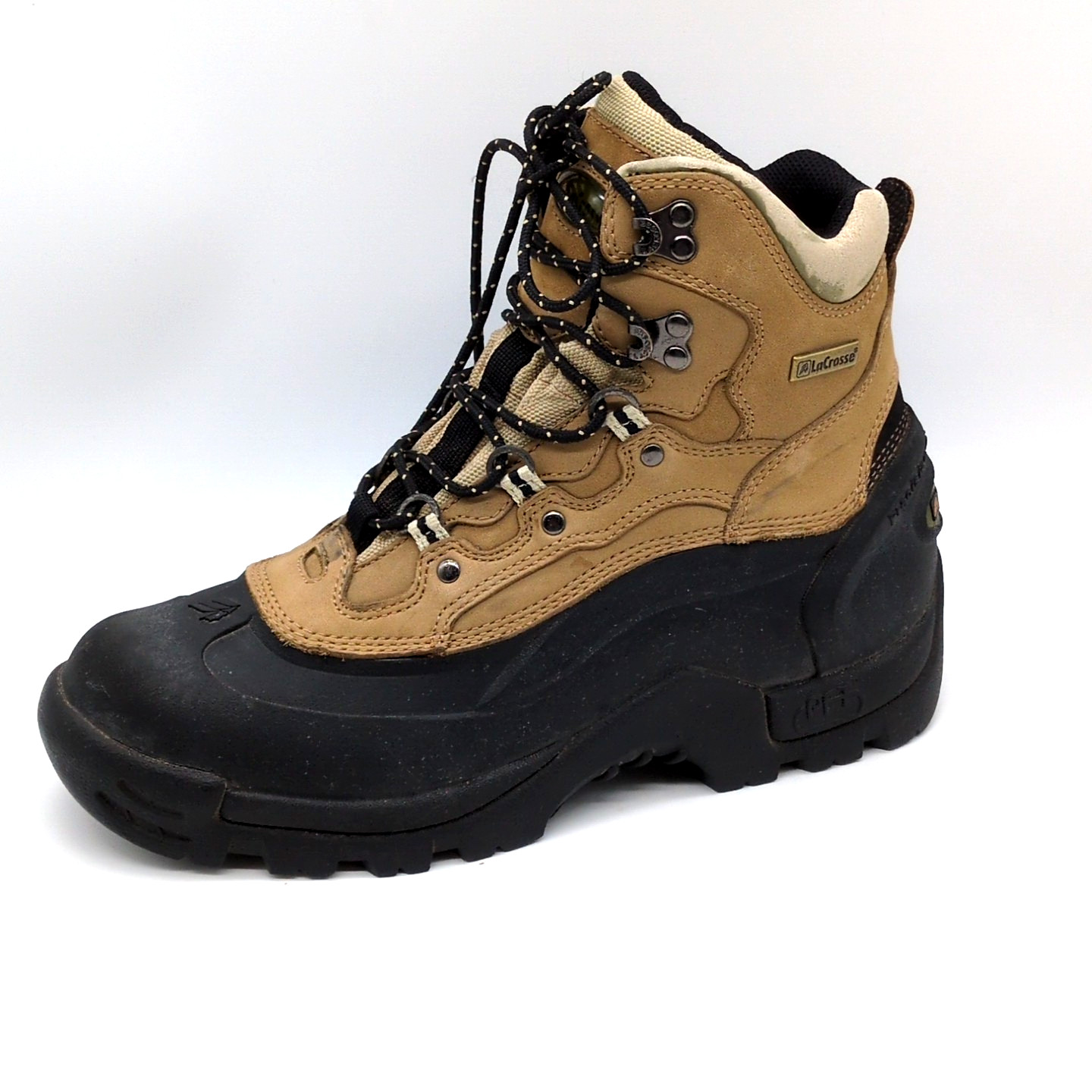LaCrosse Boots Womens Snow Pac Brown 10 Waterproof Insulated Shoe Leather 461600