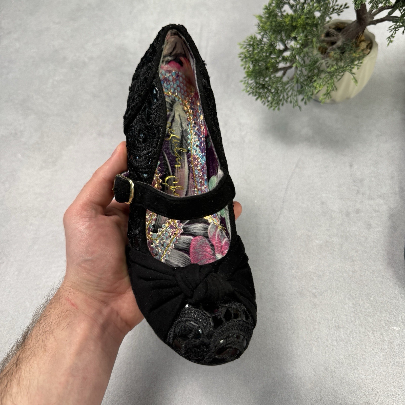 Irregular Choice Avant Garde Pumps Size 38 Us 7 Black