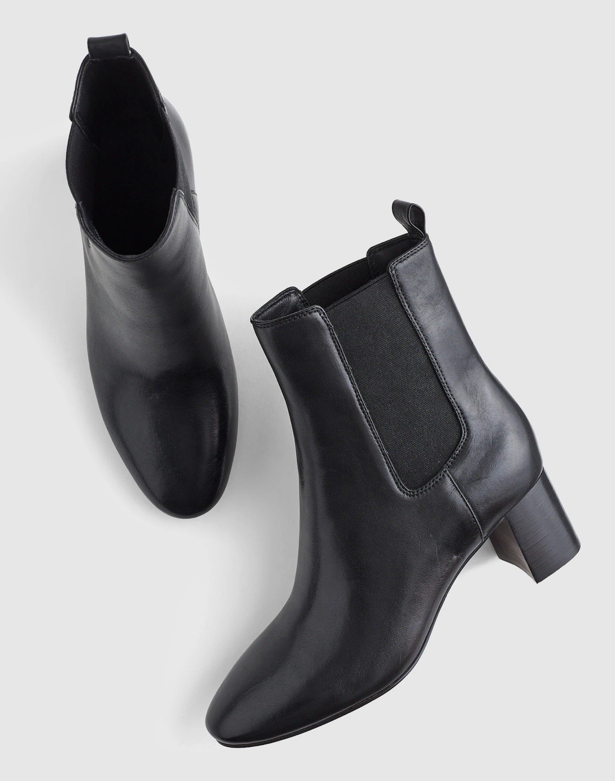 Madewell The Sylvia Chelsea Boot in True Black Size 7 NWOB $228 NX087