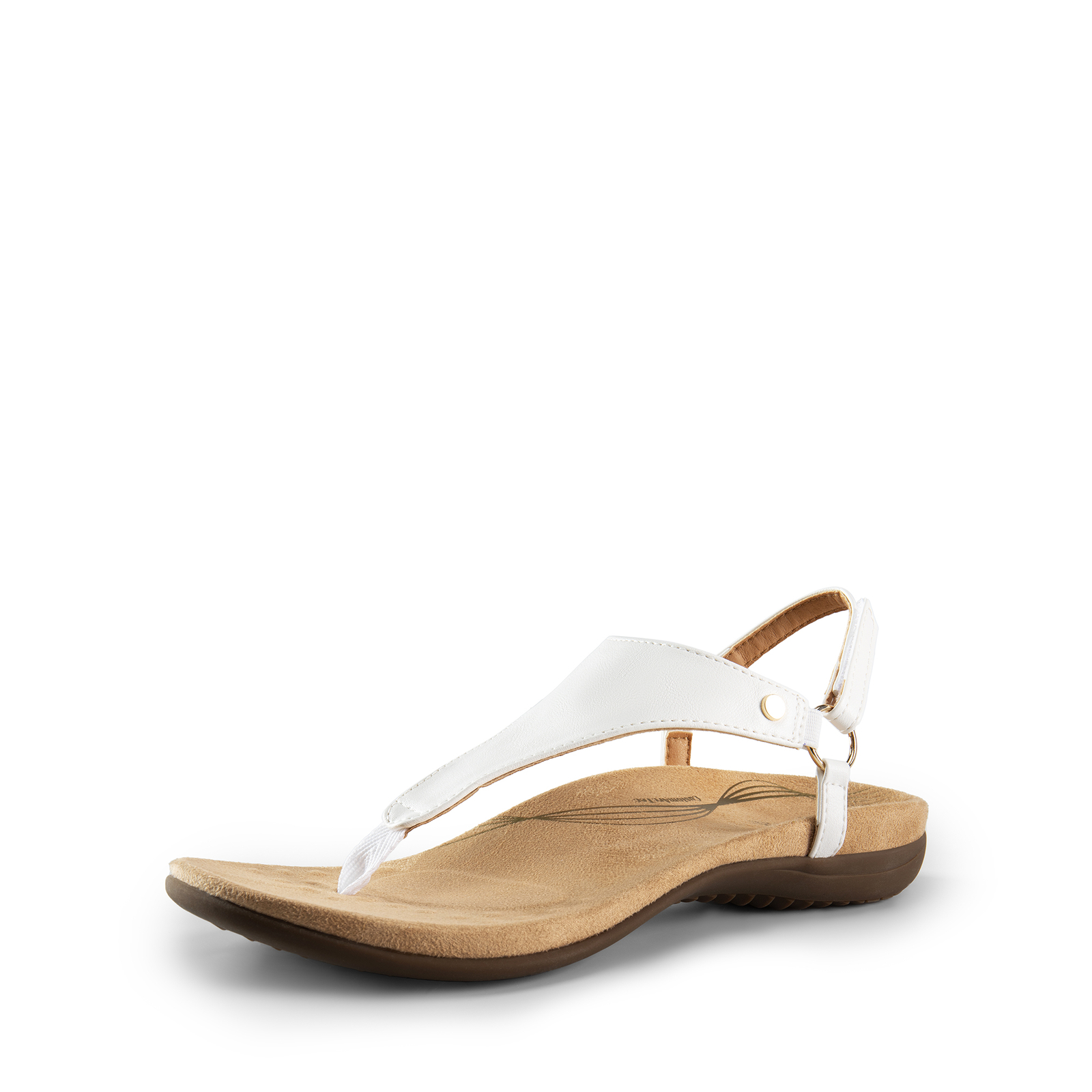 Women Flat Sandals Arch Support Soft Cushion Summer T-Strap Thong Sandals