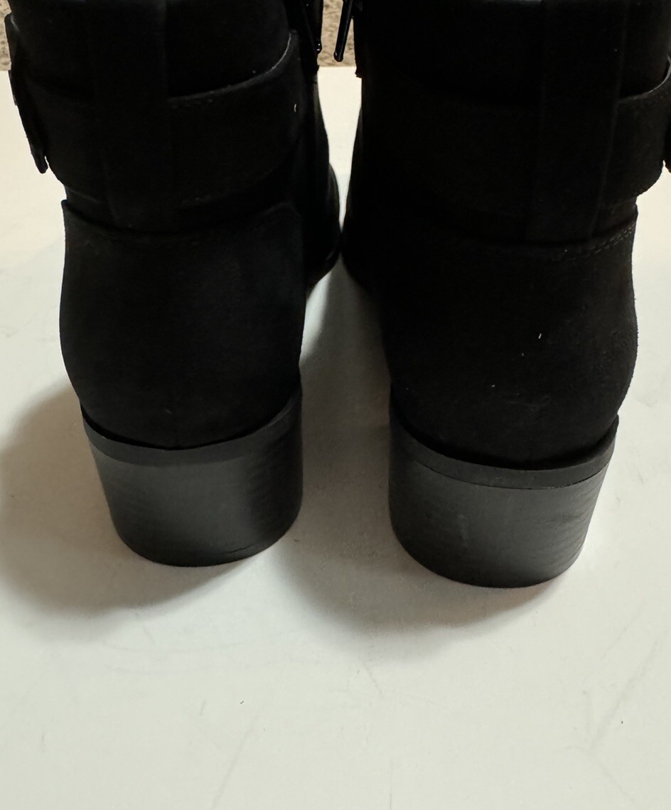 Giani Bernini Womens Putneyy Black Ankle Boots Shoes 9.5 Medium (B,M) New In Box