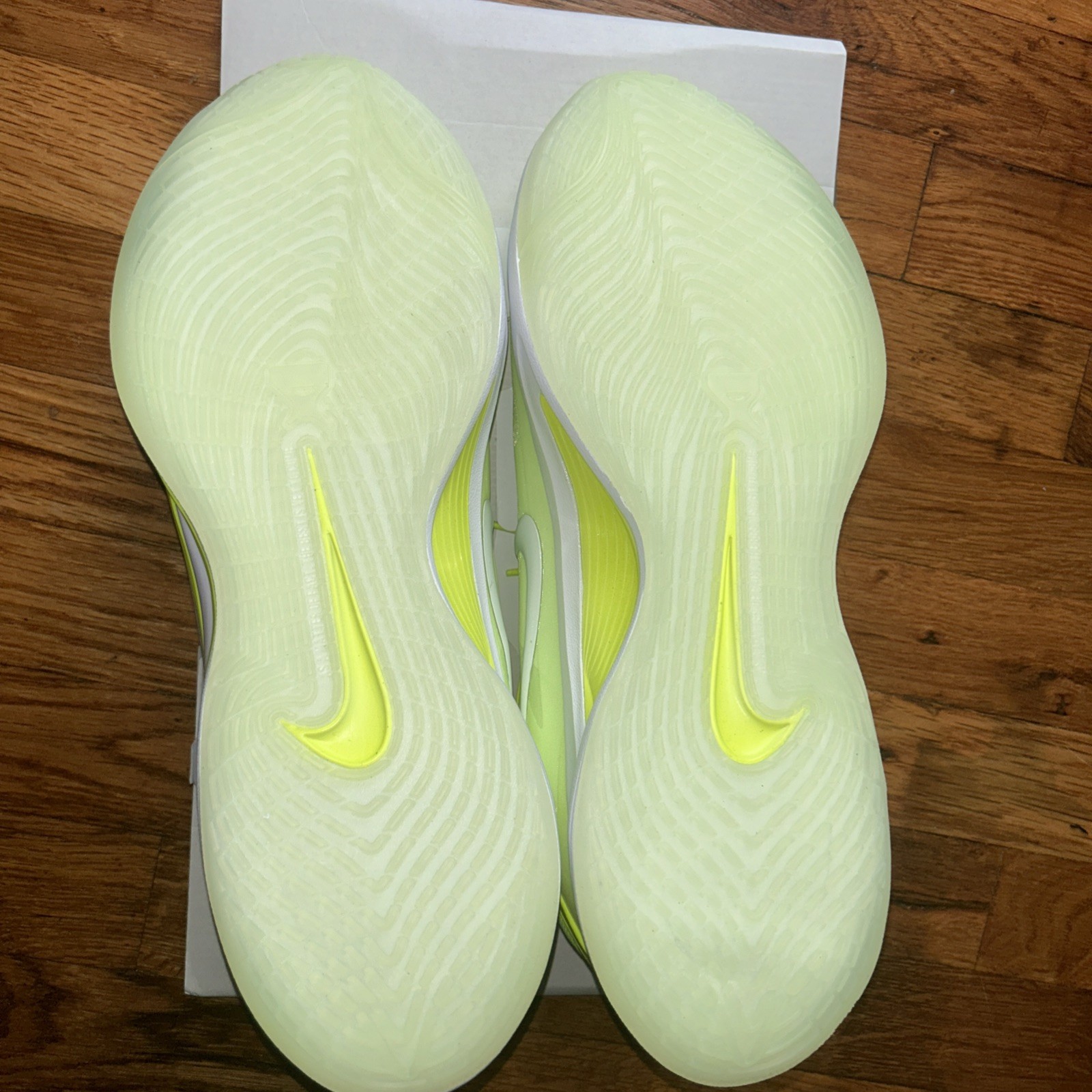 Nike A’One Men’s Low Top Sneaker Volt/White Lace Up Athletic FZ8605-702