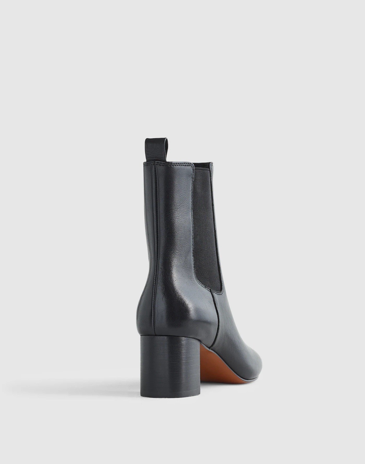 Madewell The Sylvia Chelsea Boot in True Black Size 7 NWOB $228 NX087