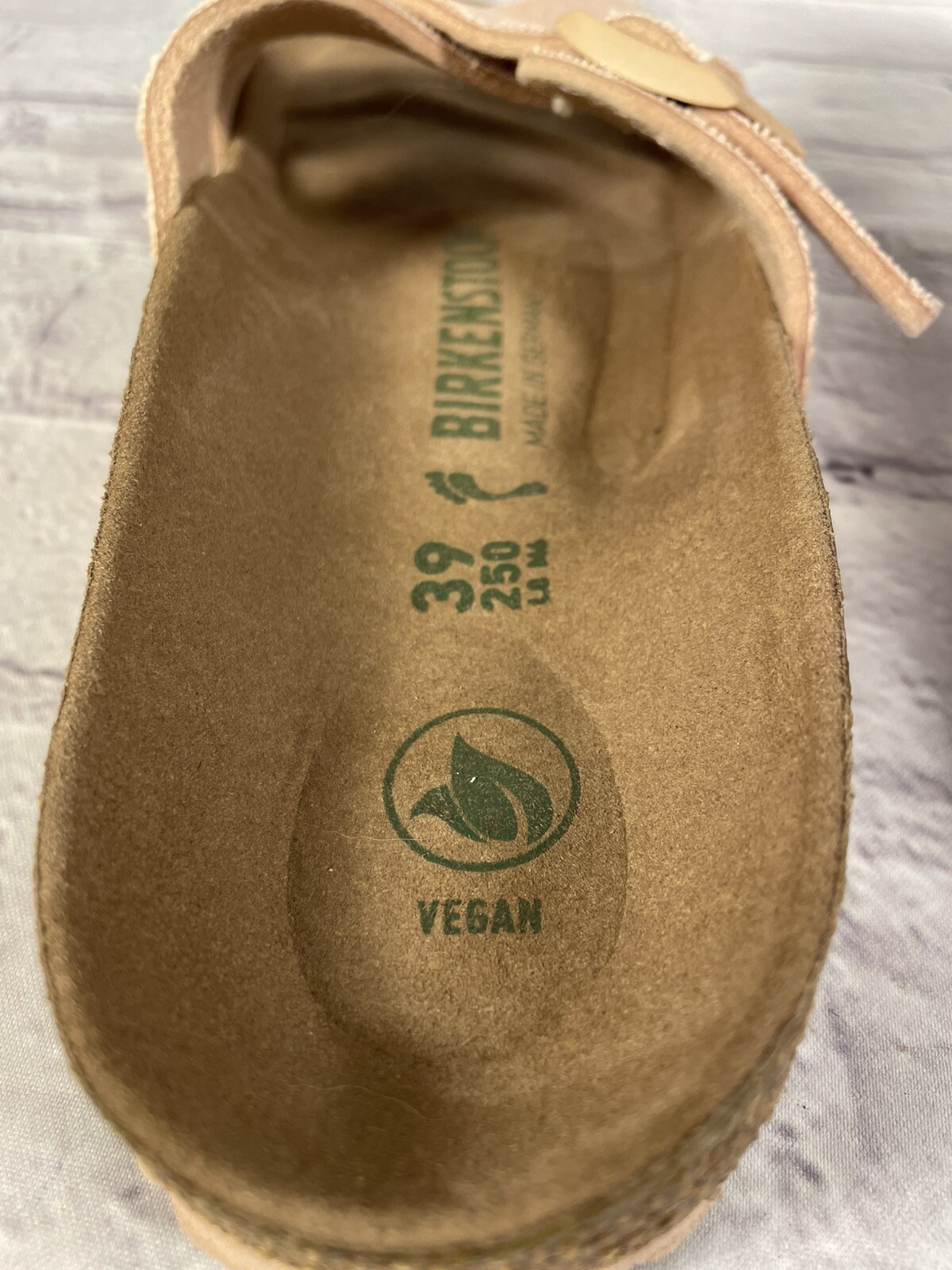 Birkenstock Women’s Size 8 EU 39 Siena Soft Pink Vegan Narrow/Reg Sandals – LN