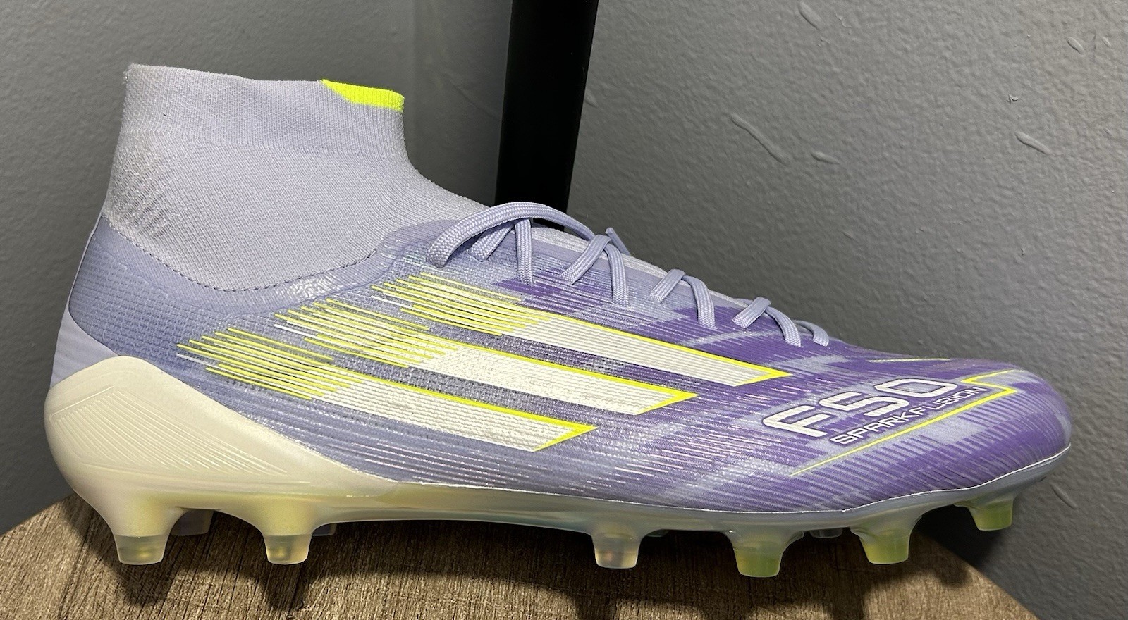 Adidas F50 Sparkfusion Elite FG AG Mid Radiant Blaze Pack W Size 10