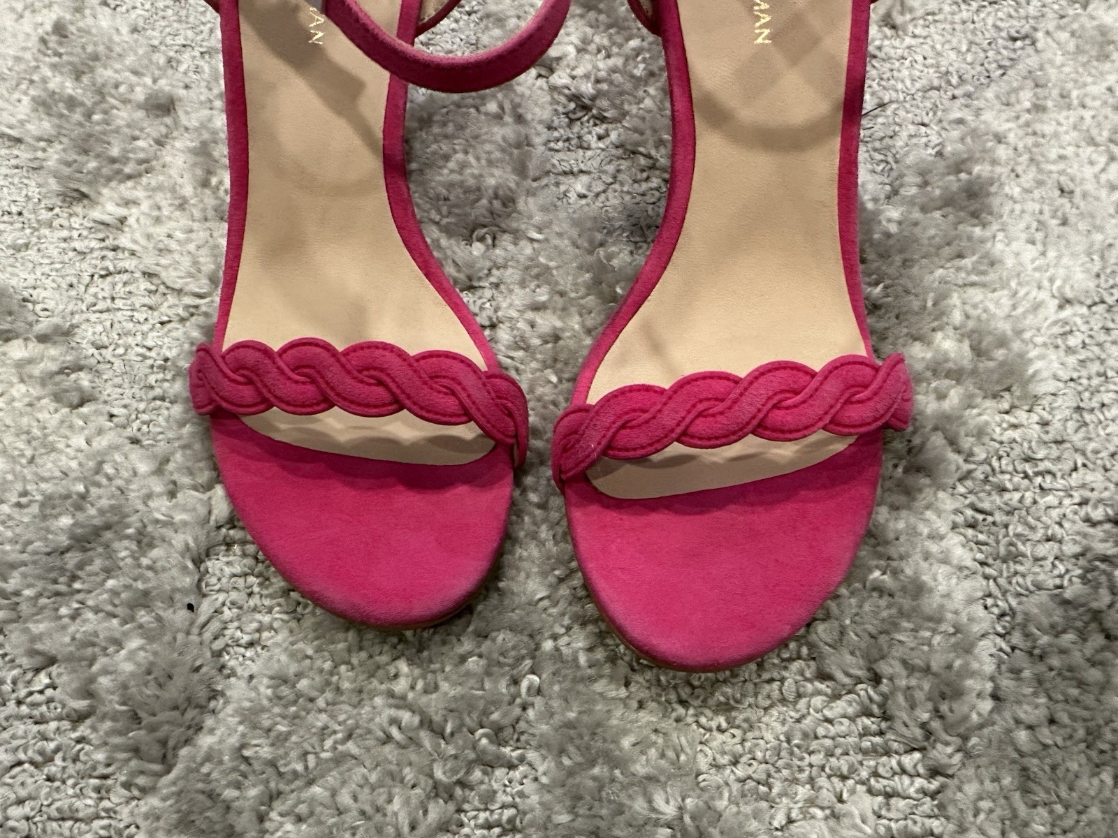 Stuart Weitzman Dancer Twistie Suede Stiletto Heels 6.5 NWOB