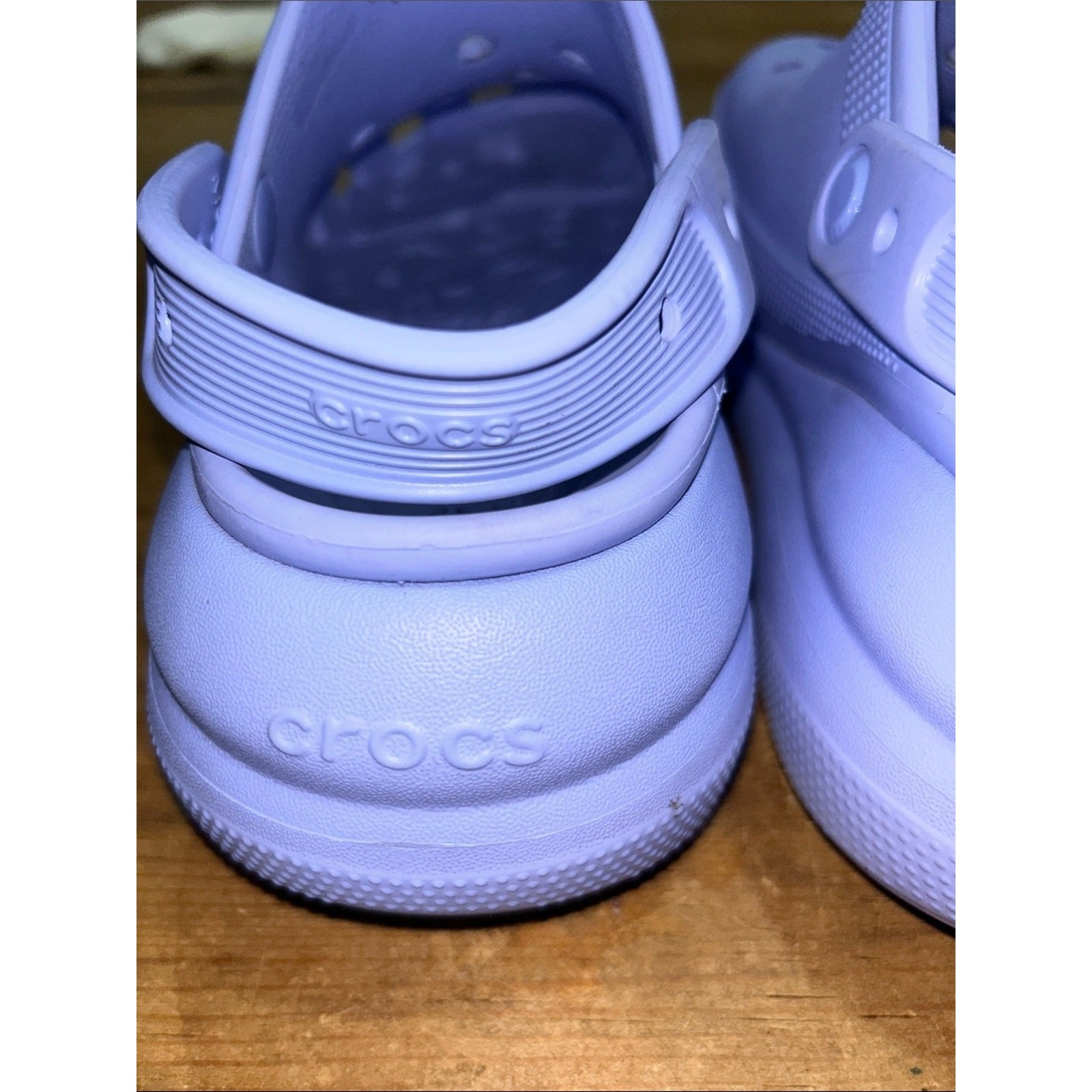 Crocs Platform Clog Lavender Women’s Size 8 Men’s 6 Lightweight Comfort Shoes