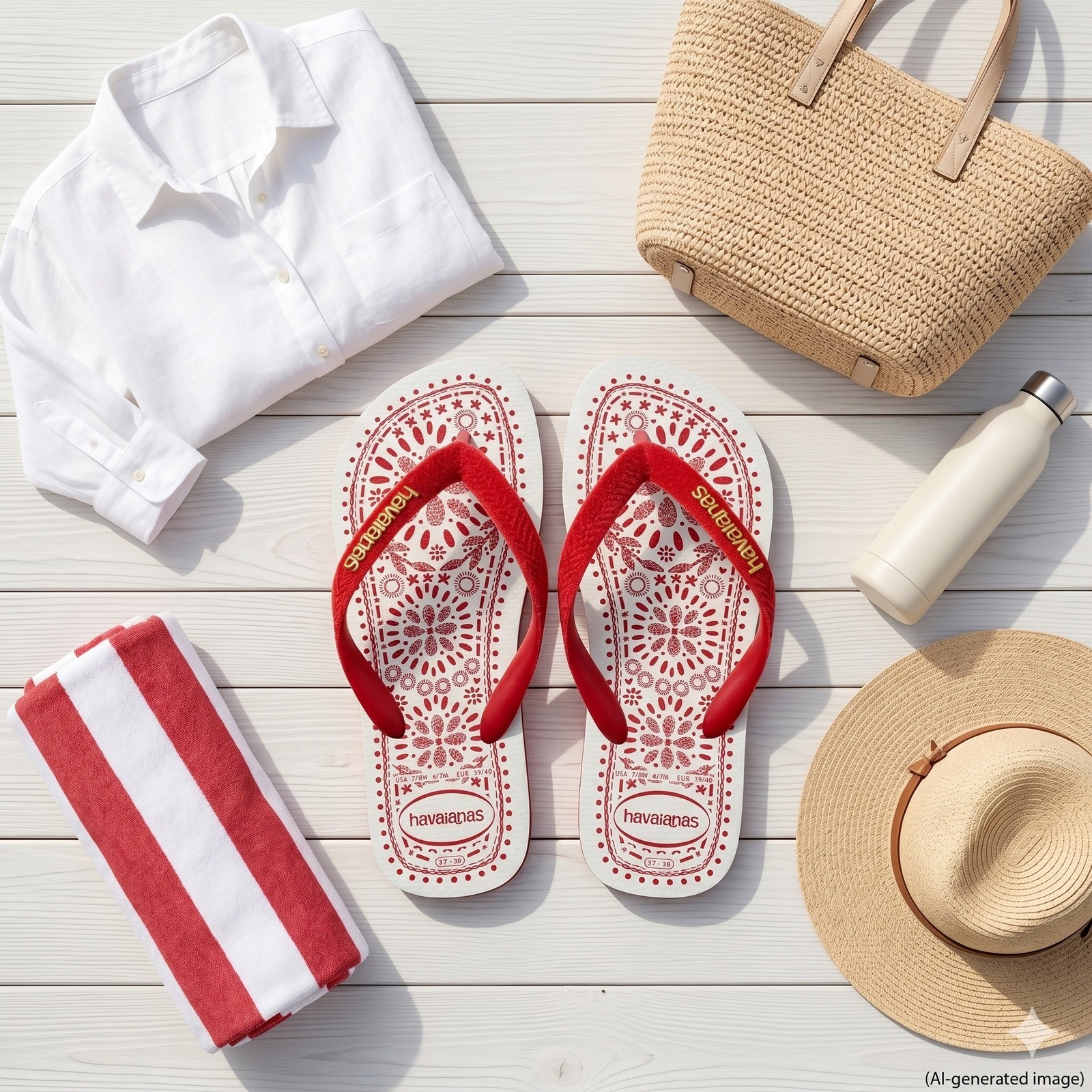 TPPR0071 | W’s 7/8 | Havaianas Riviera Velvet flip flops / sandals