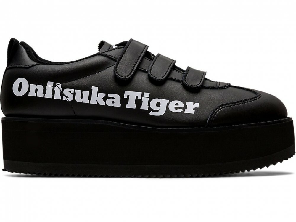 Asics Onitsuka Tiger Women DELEGATION CHUNK W 1182A207 BLACK/WHITE With shoe bag