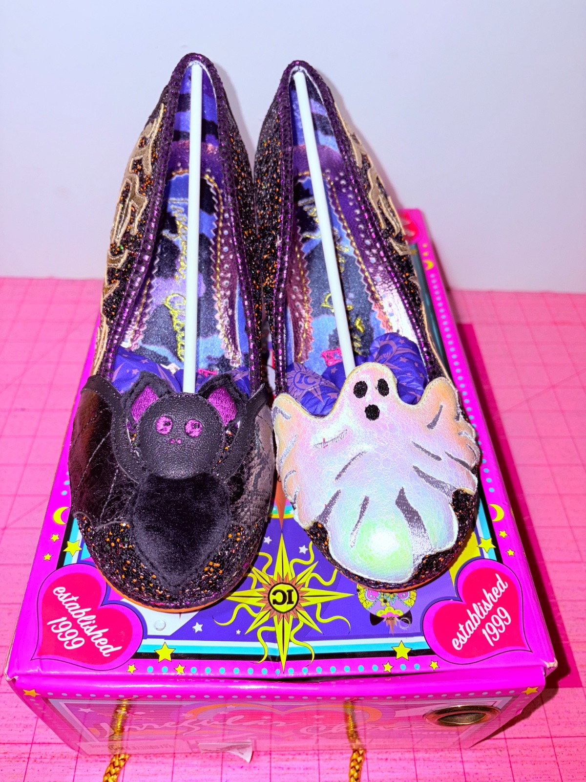 Irregular Choice Halloween Size US 7 Euro 38 Ghouls Best Friend- pumpkin heel