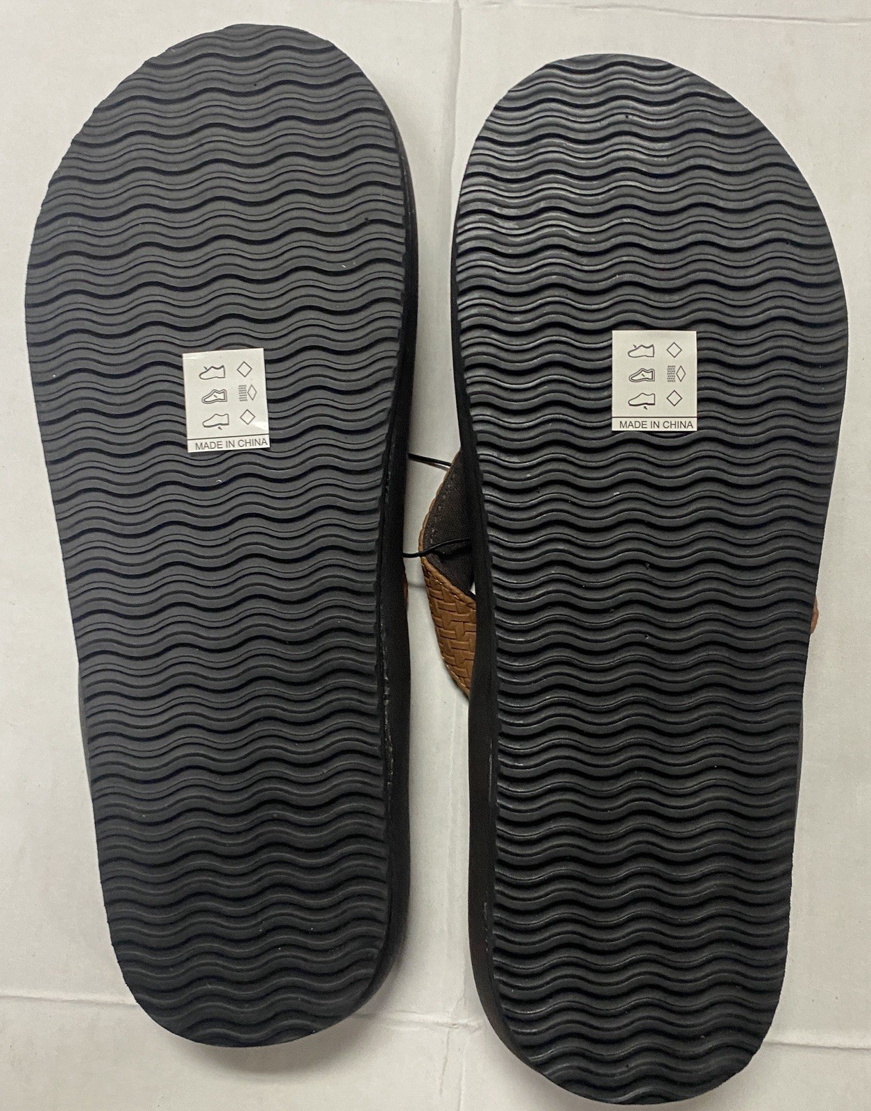 Lia Comfort Beach Summer Women’s 6 7 8 9 10 11 Brown Flip Flops Sandals New