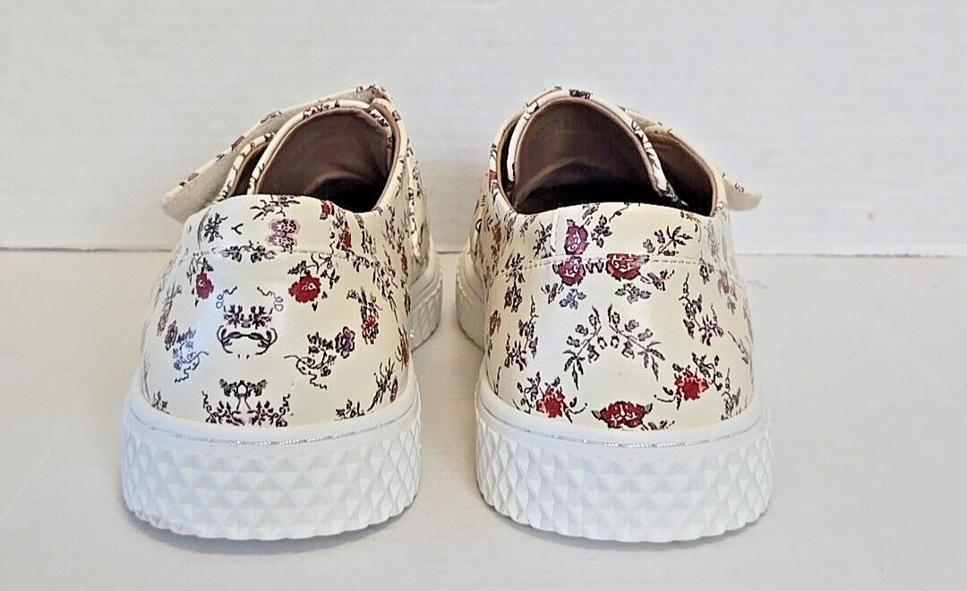 Aerosoles Aware X Laura Ashely Sneakers La Ebbie Vegan Floral Slip On Size 9.5