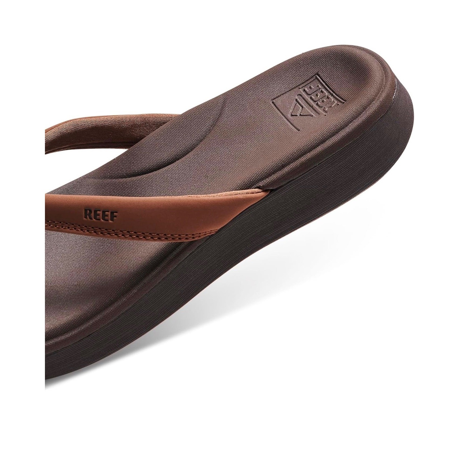 NEW Reef Womens Cushion Cloud Flip Flop Sandals Expresso Brown Thong Size 10