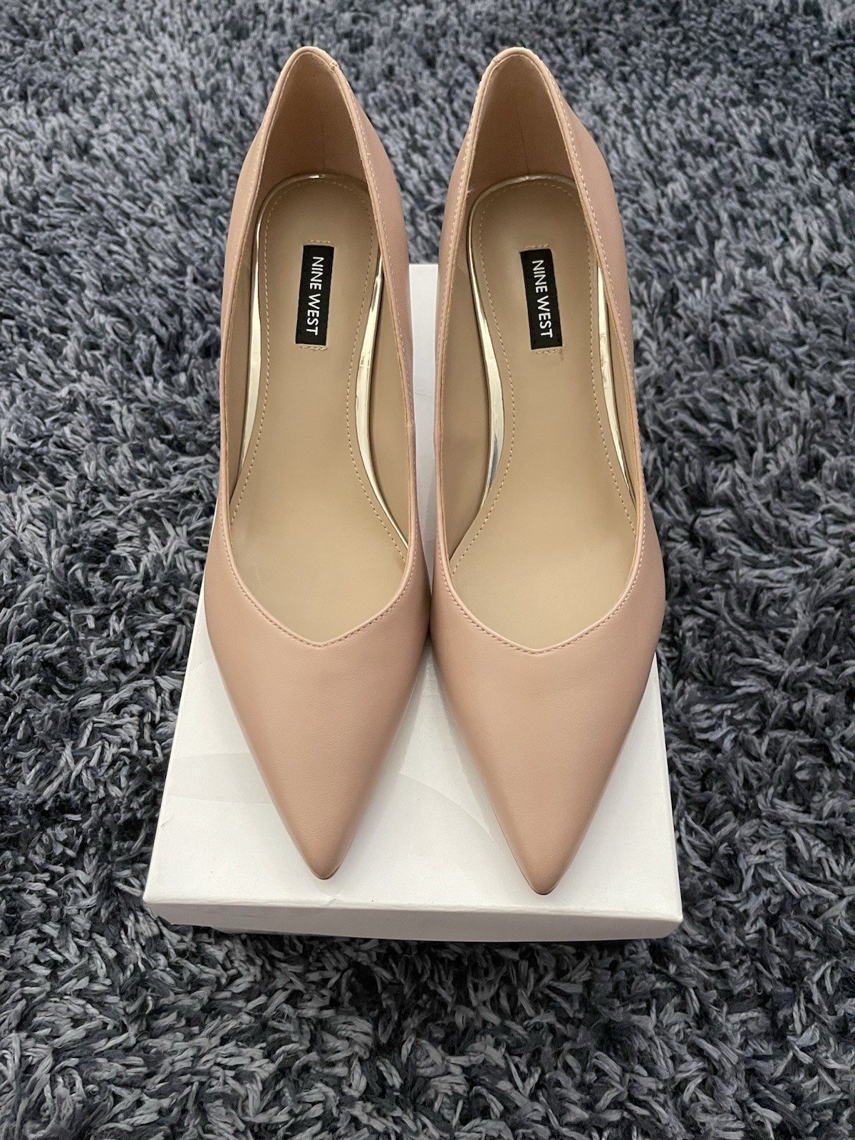 Nine West Ariella Light Natural Heel, Size: 9M