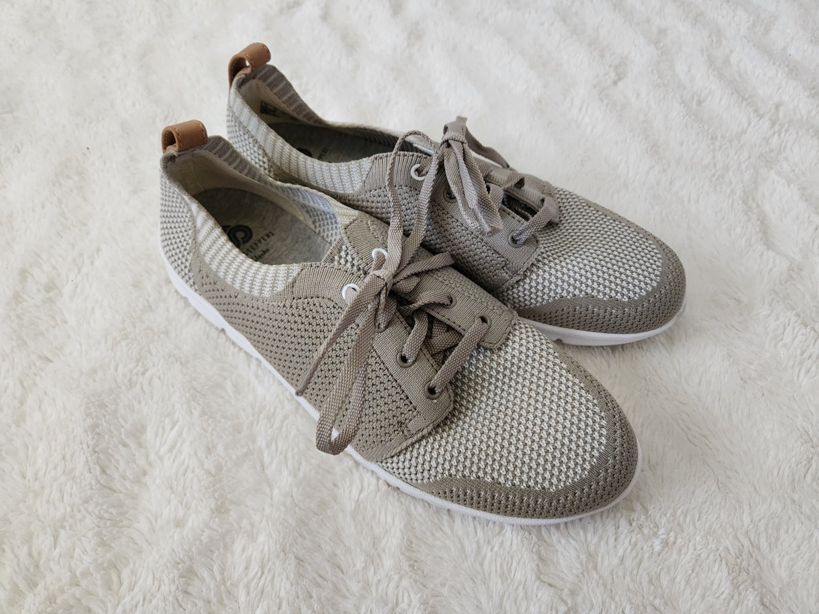 Clarks Cloudsteppers Sneakers Women 8M Step Allenasun Shoes Brown Gray Comfort