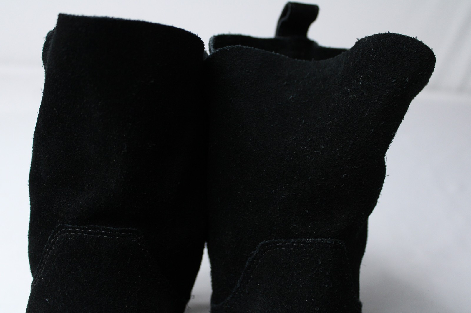 UGG Women’s Alida Unlined Suede Slouch Boots JL3 Black Size US:7 UK:5.5