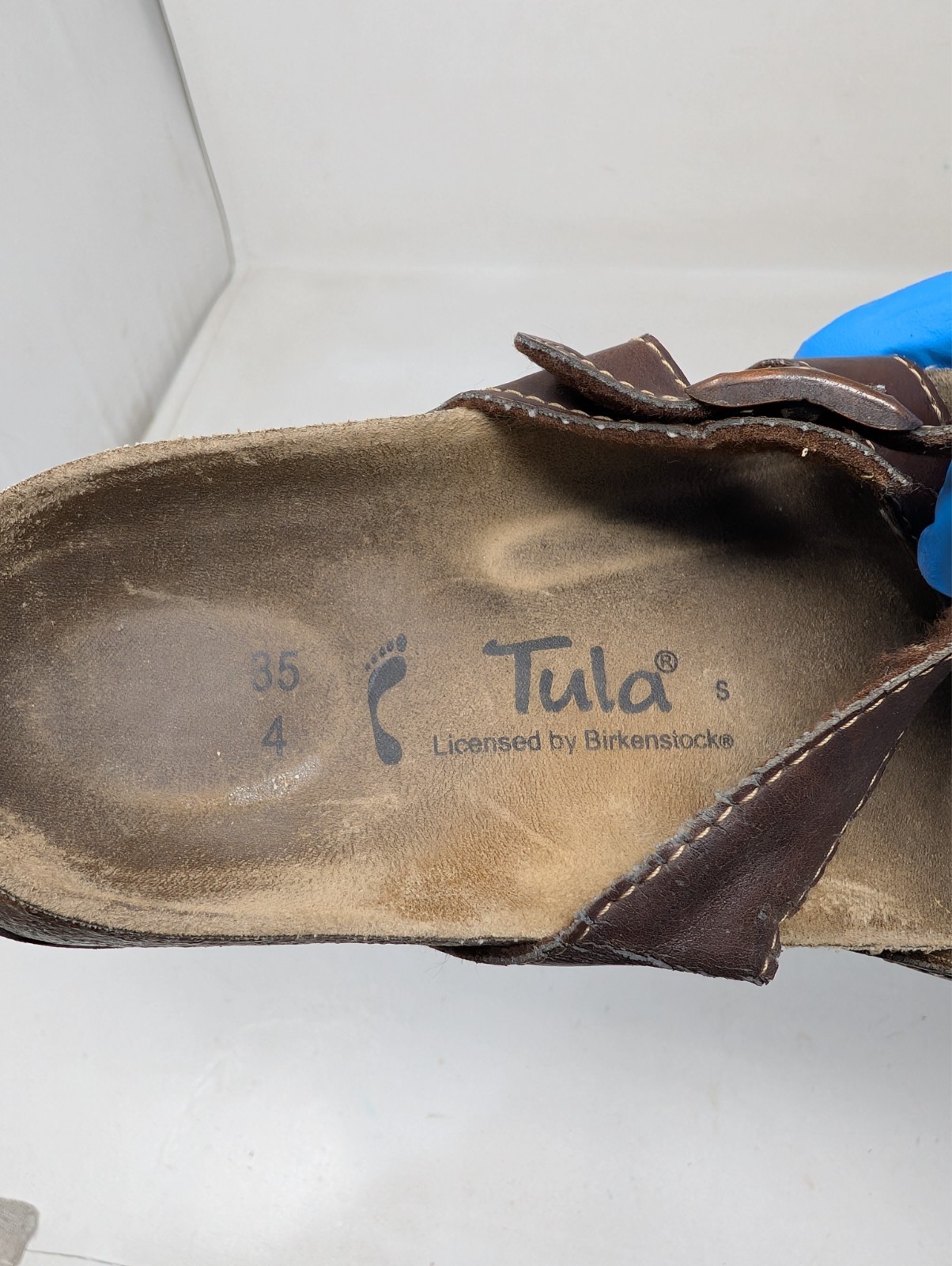 Tula Sandals By Birkenstock Women’s Size 35 / 4 Toe Loop Brown VTG