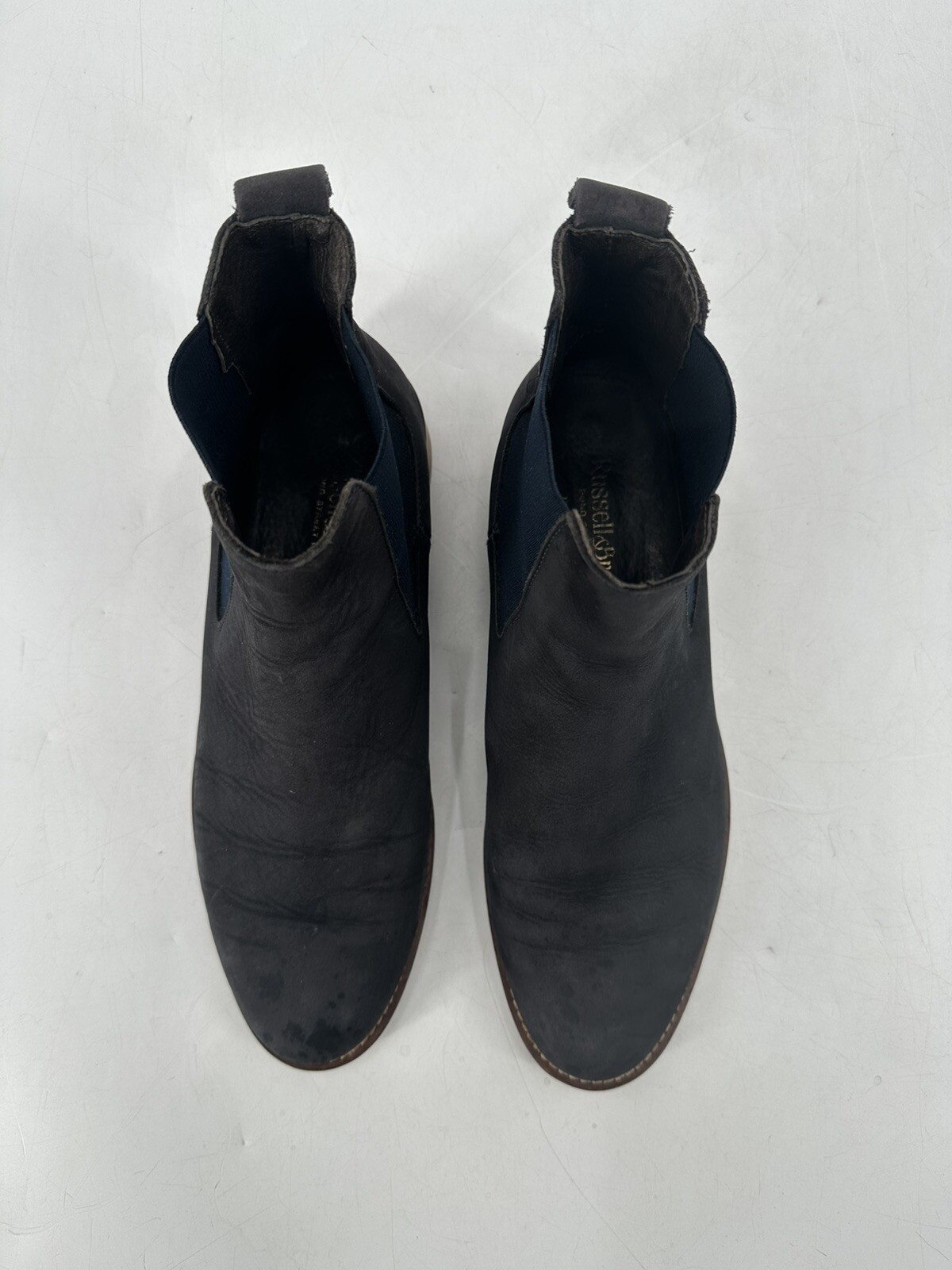 Russell Bromley Women’s US 9 EU 40 Chelsea Ankle Pull On Booties Navy Blue