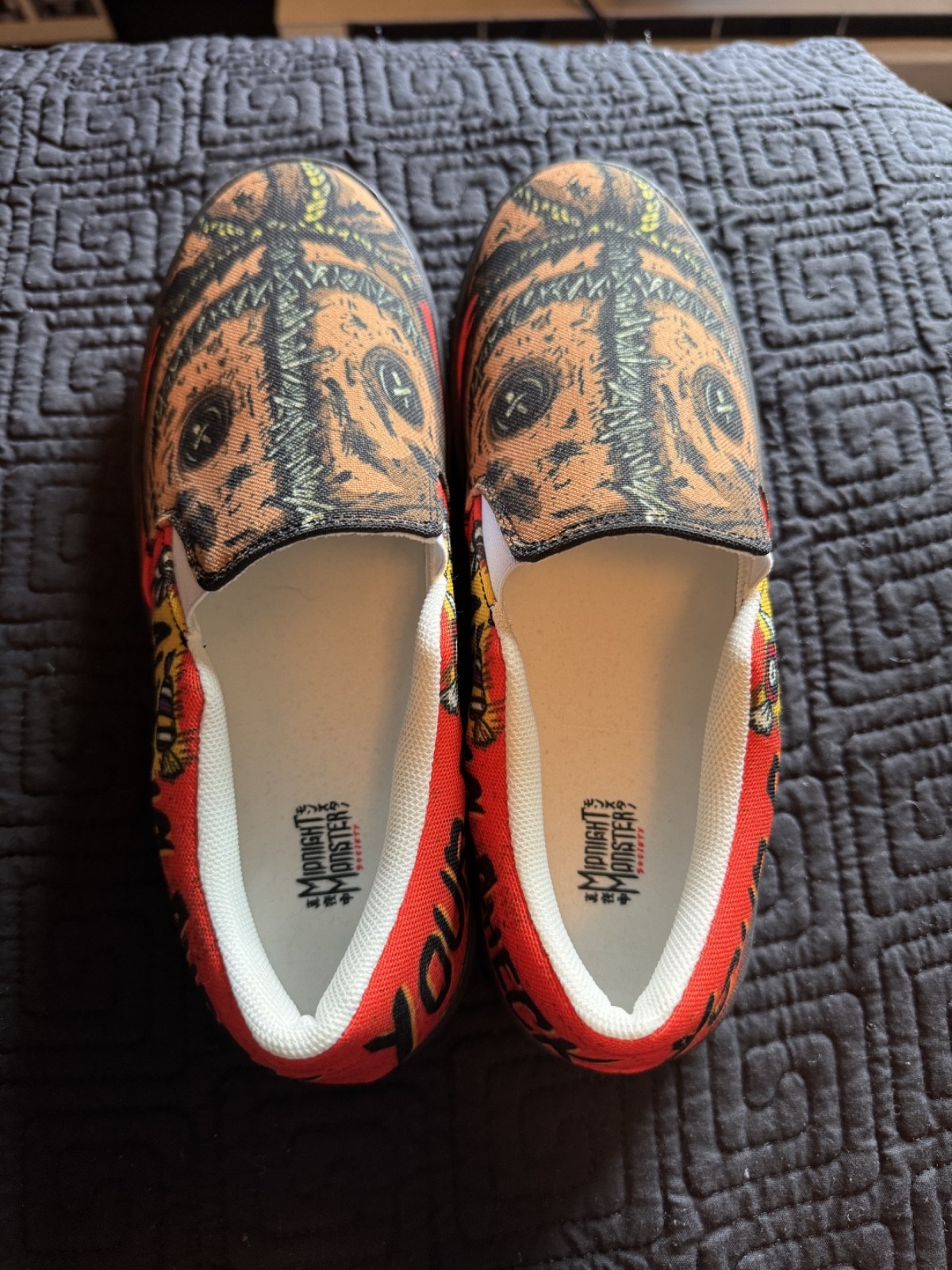 MIDNIGHT MONSTER SOCIETY Trick r’ Treat Slip-On Shoes