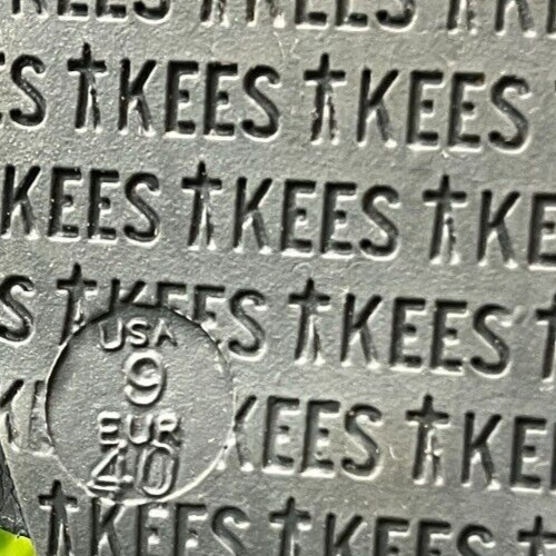 Tkees Gemma Womens Size 9 Gray Beach Walking Outdoor Flip Flops Slide Sandals