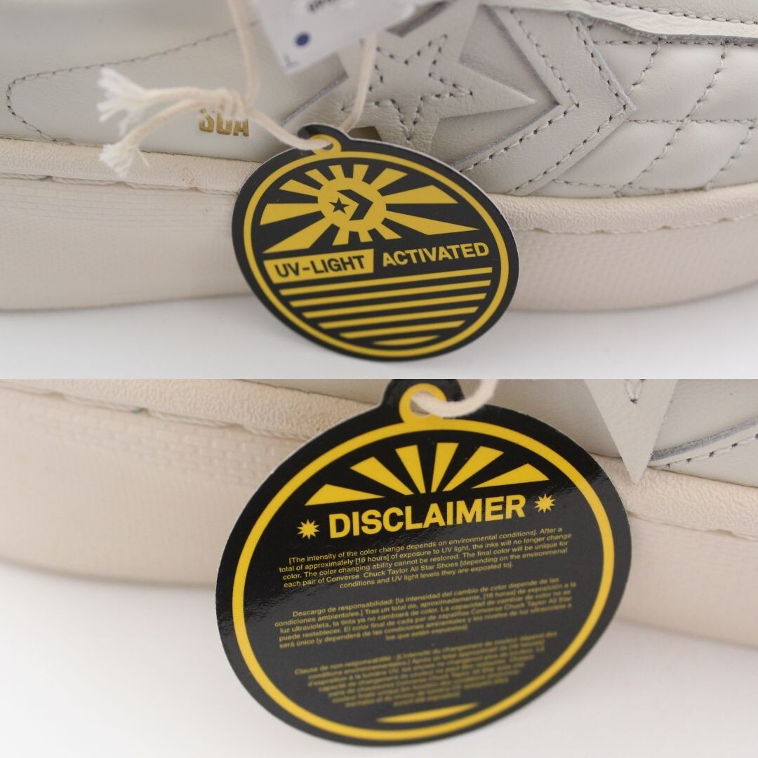 Converse Chase the Drip × SGA Pro Leather Lift Platform Low Ivory M- 3.5 W-5 New