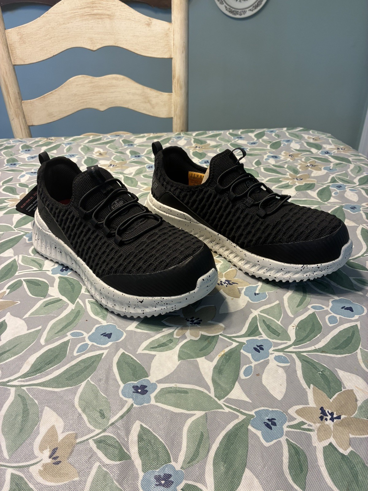 Skechers Tilido Vaydi Composite Toe Womens Black Work Sneakers Size 9
