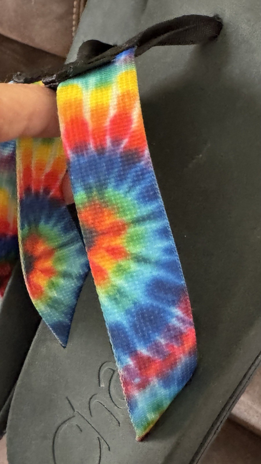 Chaco Chillos Unisex Flip Flop Sandals Tie Dye Comfort US 8