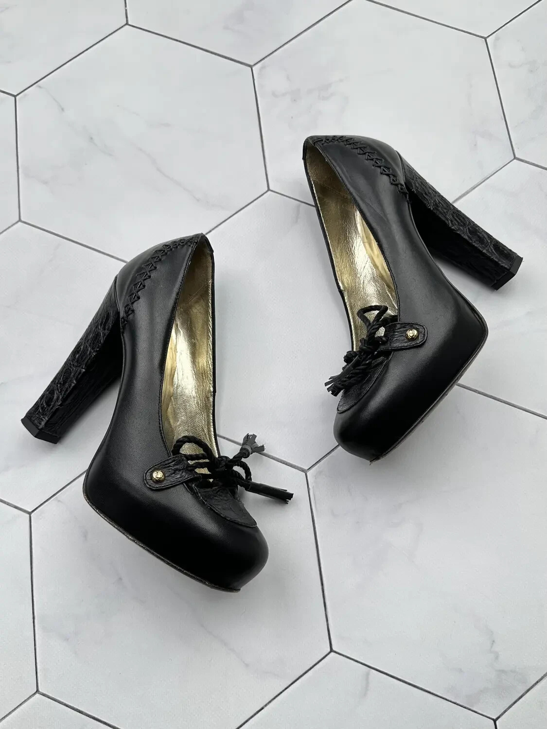 Just Cavalli Vintage Heels Women’s Size 37