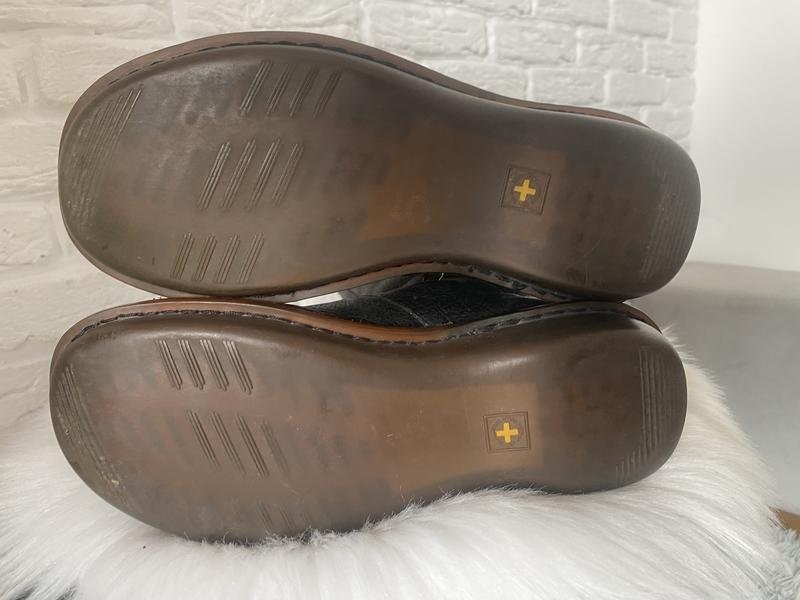 Women Dr Martens Boots Black Leather 36.5 #3KX0