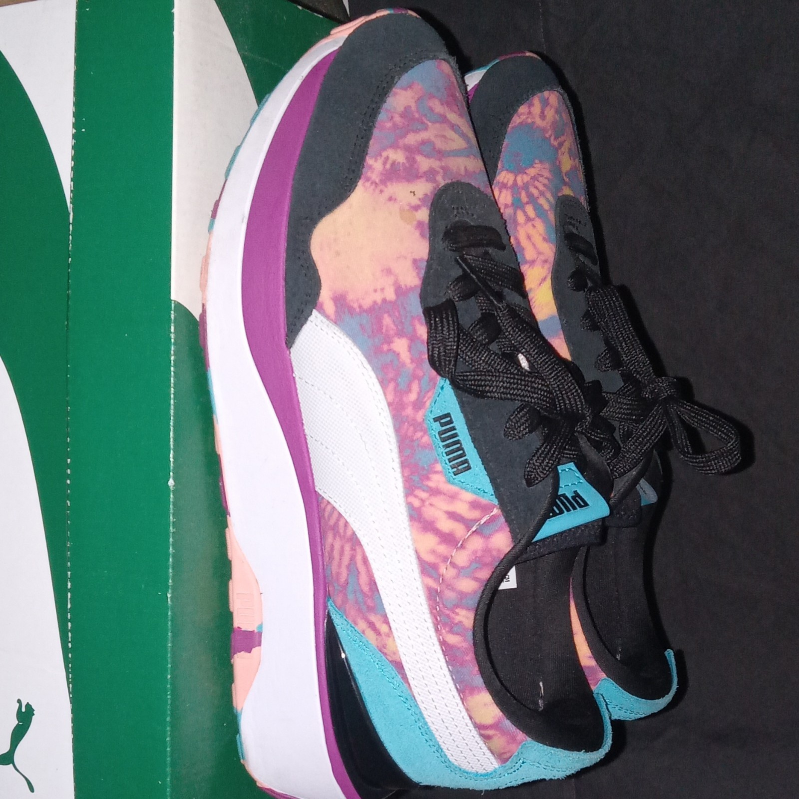 PUMA Cruise Rider Tie Dye Women’s Multicolor Sneakers 375063-02