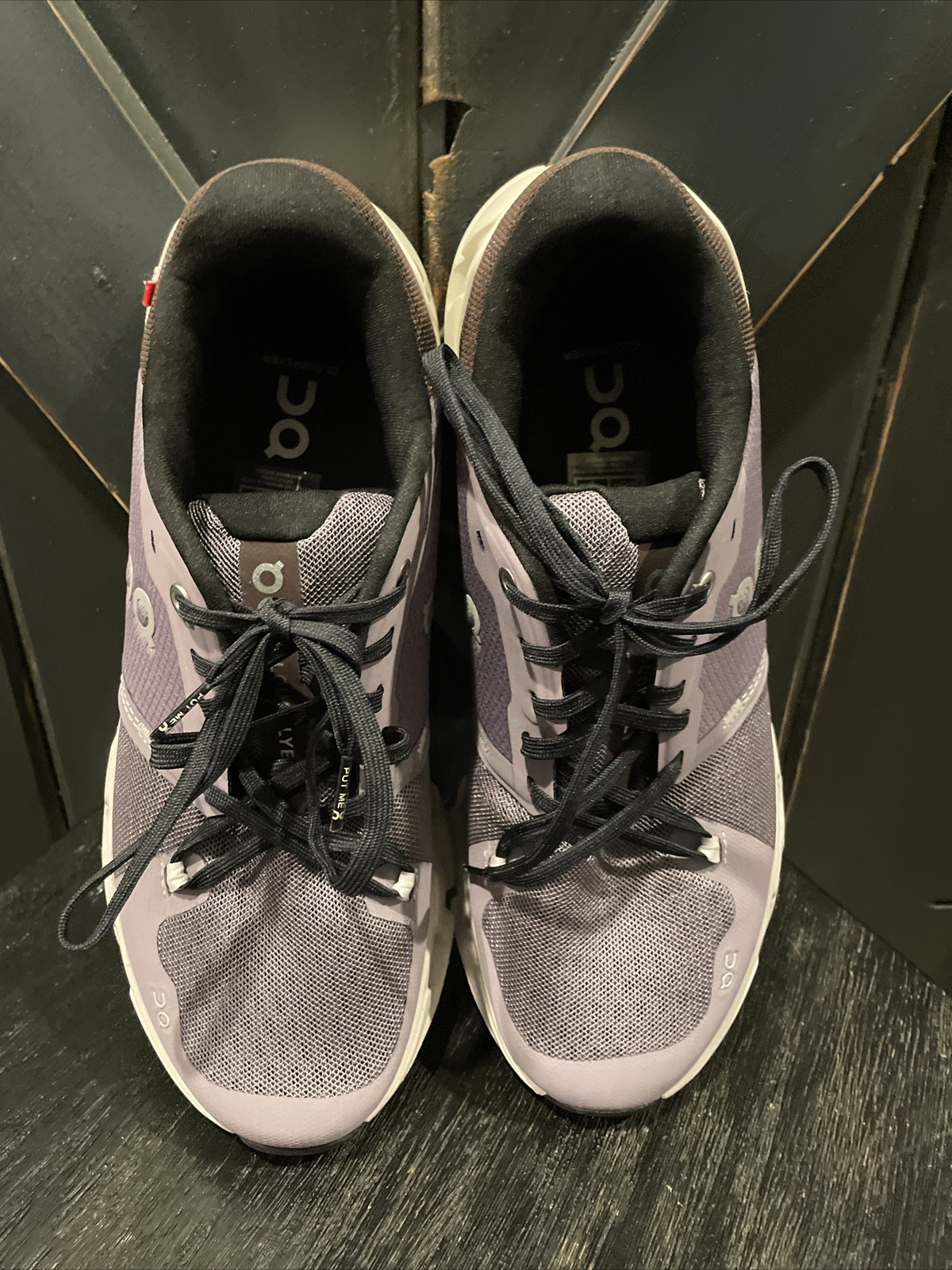 On Cloud Cloudflyer 4 WOMEN’s Running Sneaker in Shark/Pearl Size 9.5 NIB