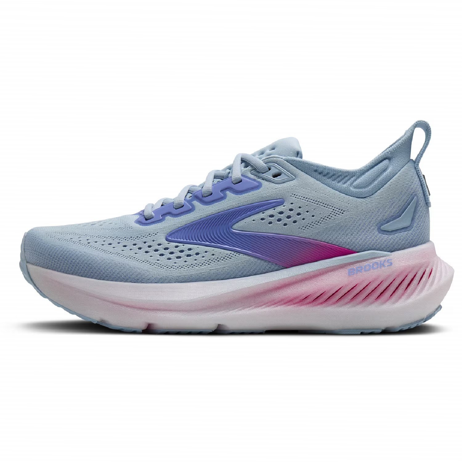 Brooks Women’s Glycerin 23 Running Shoes, Blue/Pink (NEW)
