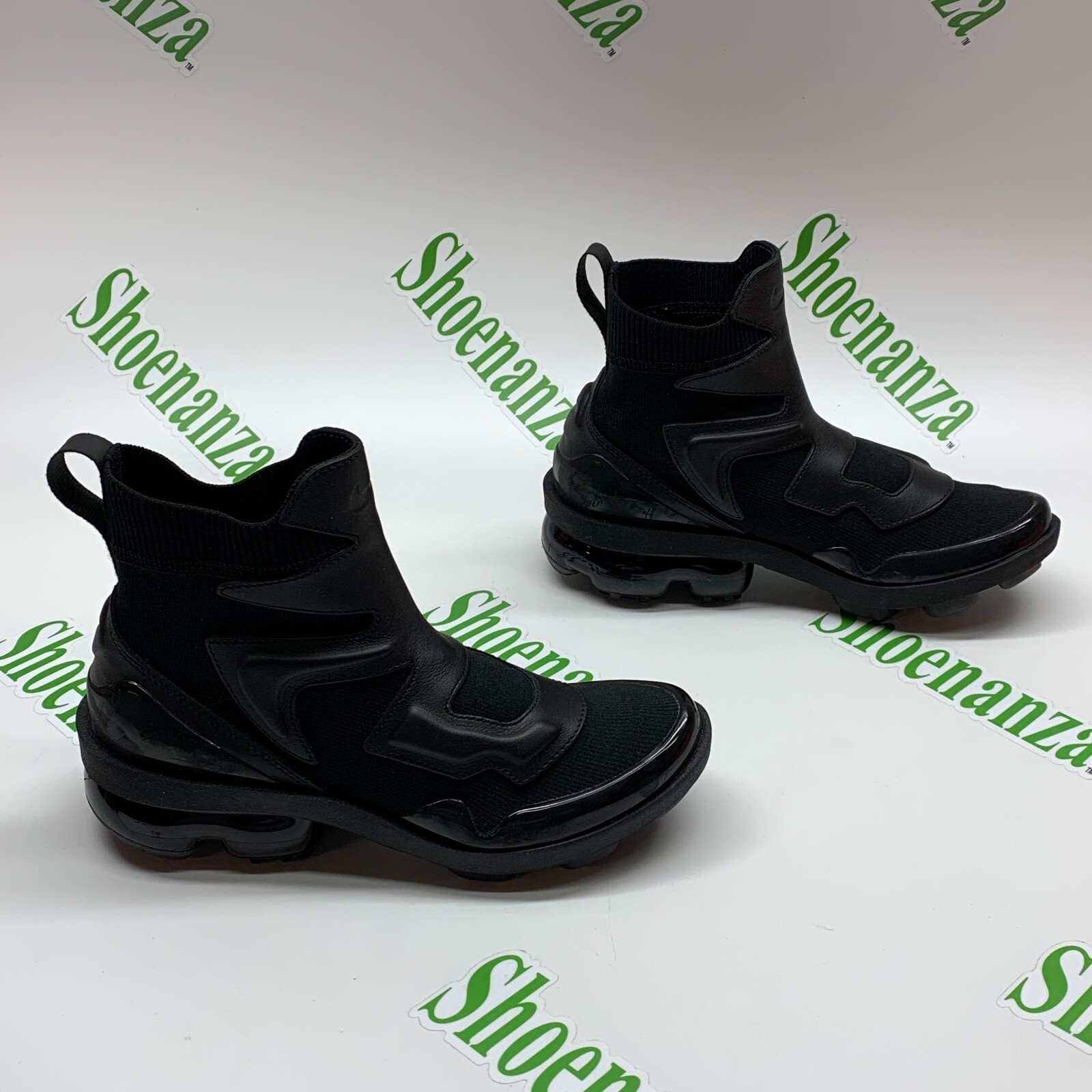 Nike Vapormax Light II 2 AO4537 001 Black Ankle Boot Bootie Shoes Womens 6.5