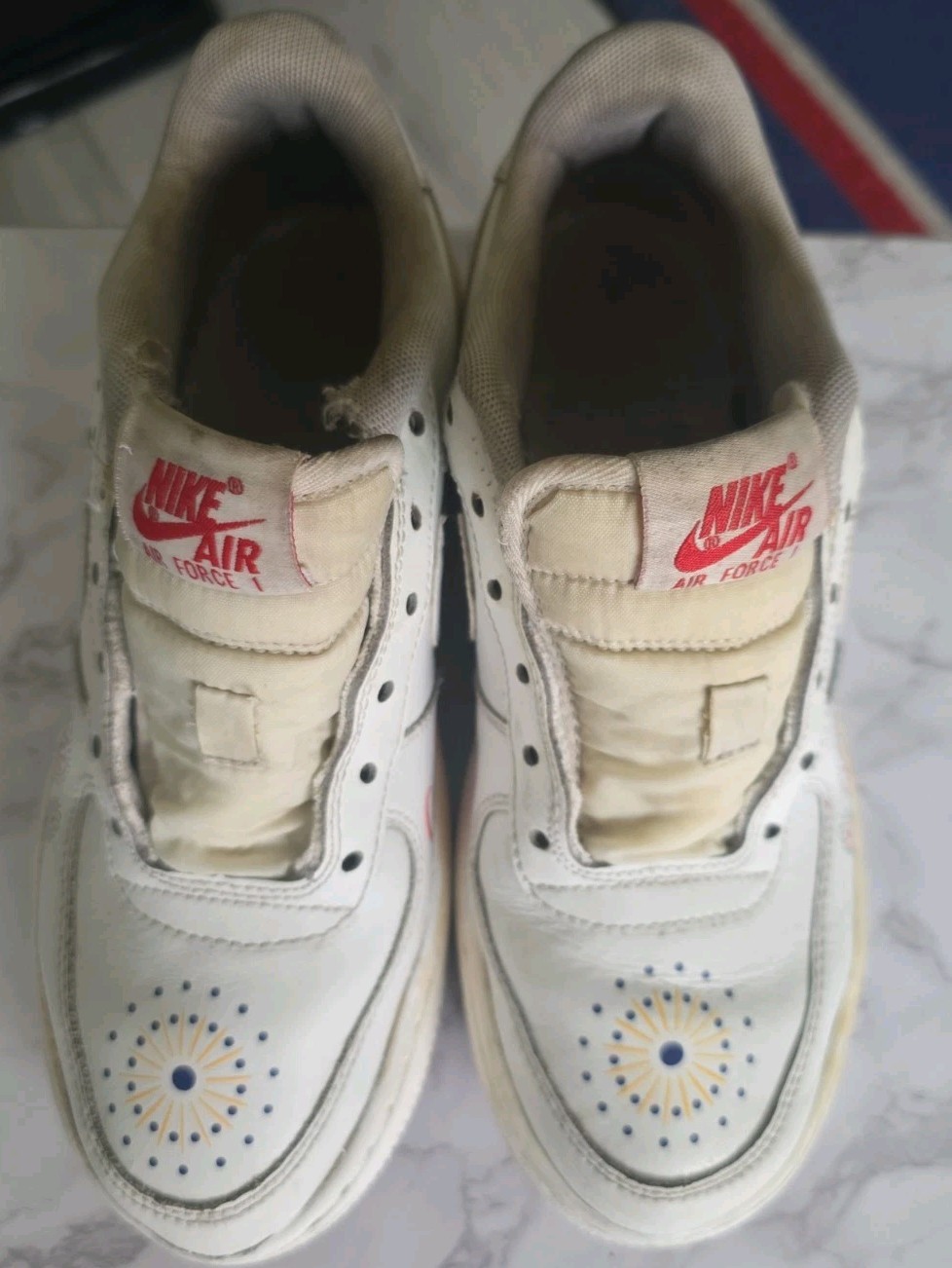Nike Air Force 1 Pinnacle AJ4234-100 Sz 5.5Y Women’s Sz 7 Pre-owned No Laces