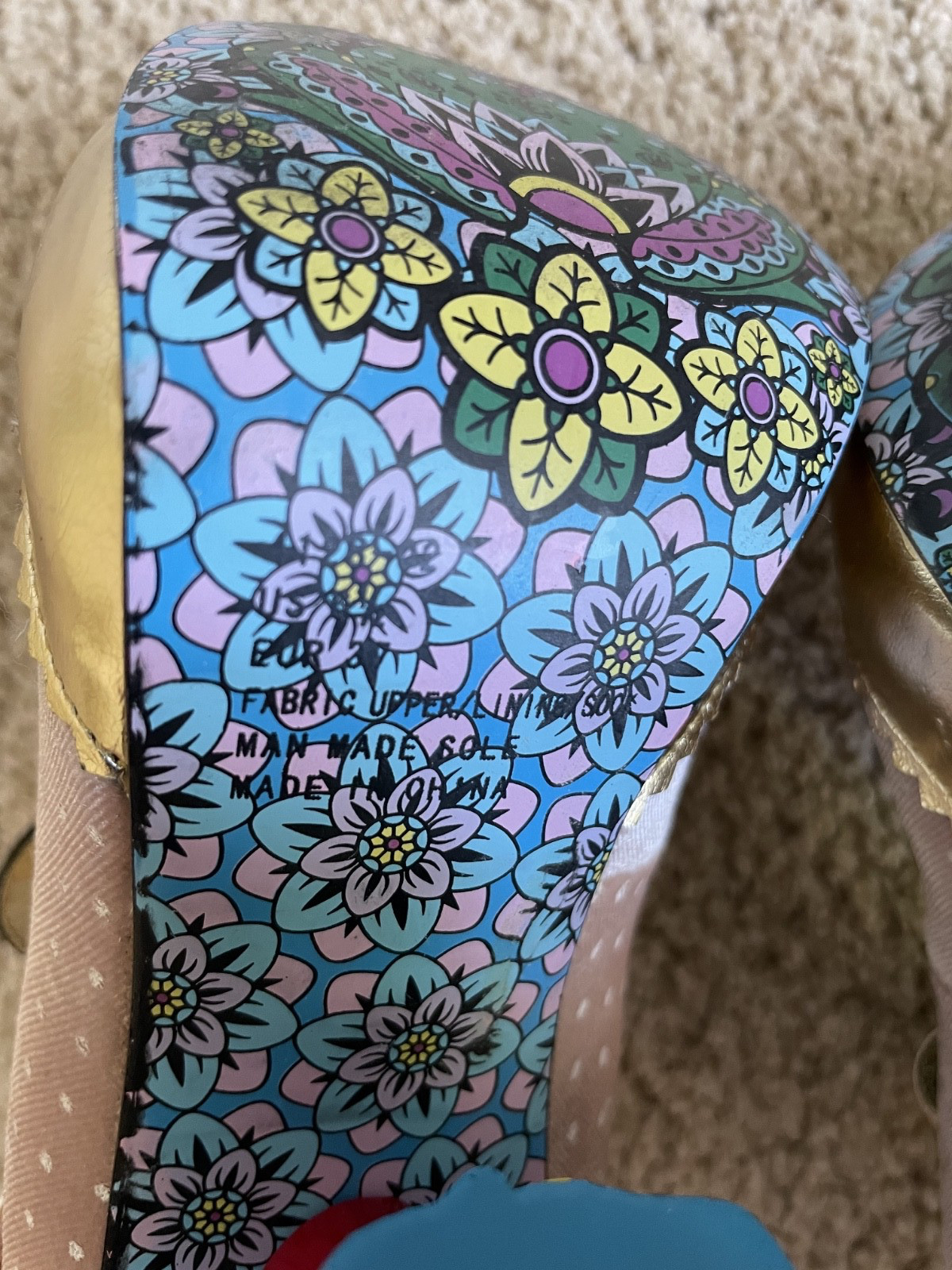 Irregular Choice Gnome Heels Size 37