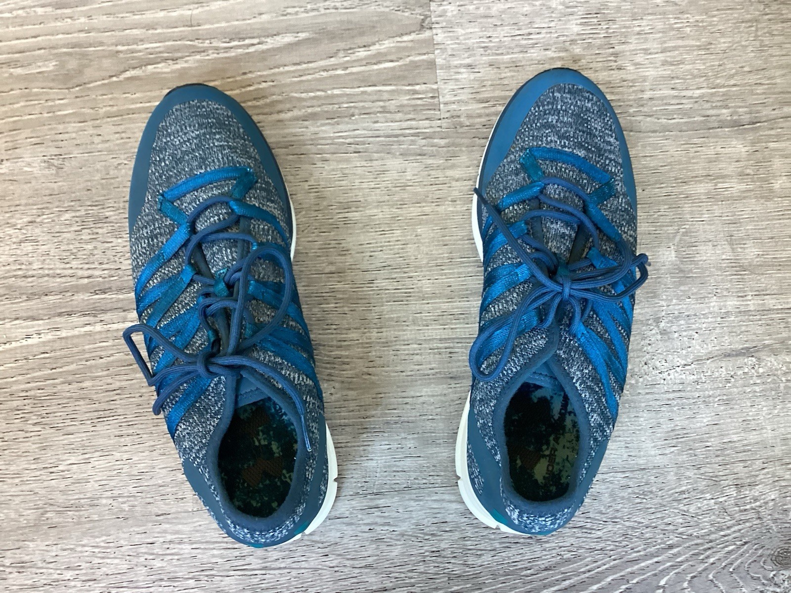 Under Armour W Charged All Around TR N (1296222-918) Womens Size 9 Blue Sneakers