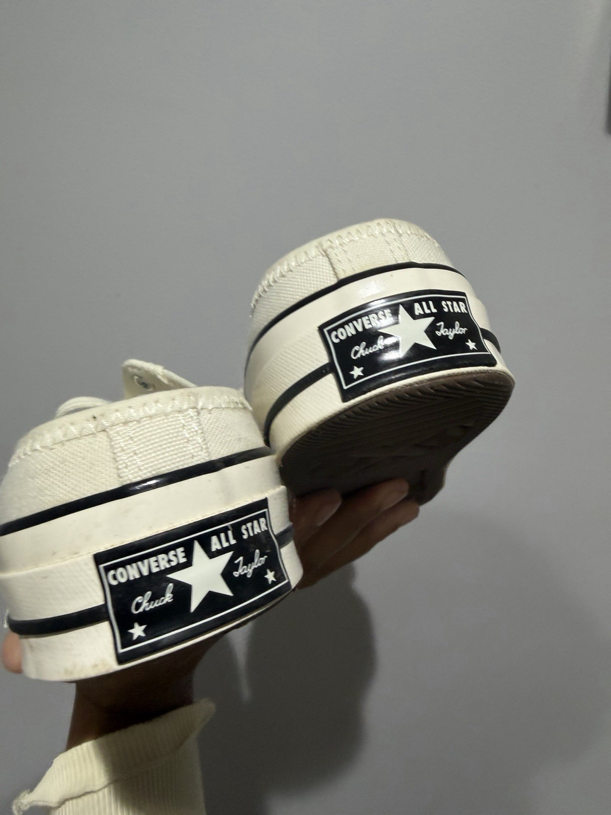 NWOB Converse Chuck 70 Mule Canvas Sneakers – Foundation Egret Sz W11 M9 L
