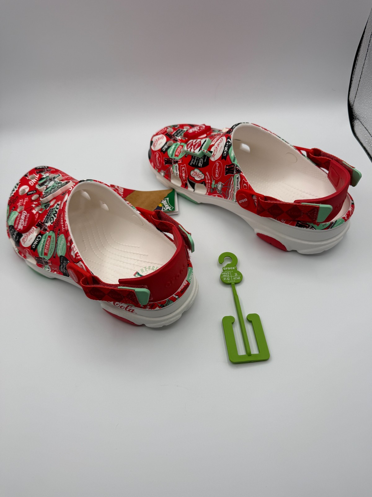 Crocs Coca Cola/Sprite All Terrain Clogs M8/W10 NWT (B-50)