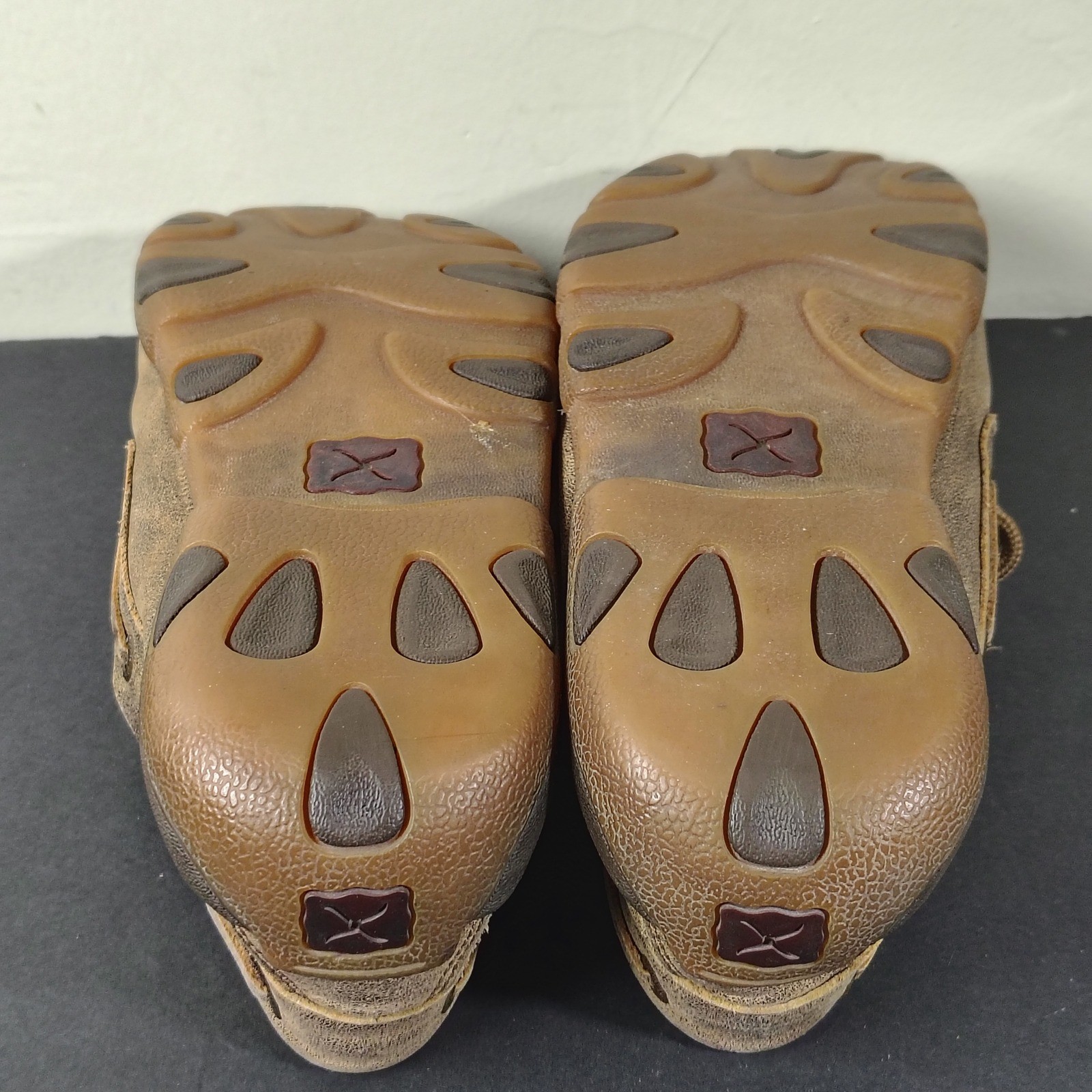 Twisted X Driving Mocs Women 8 Brown Leather Snakeskin WDM0069 Western Loafers