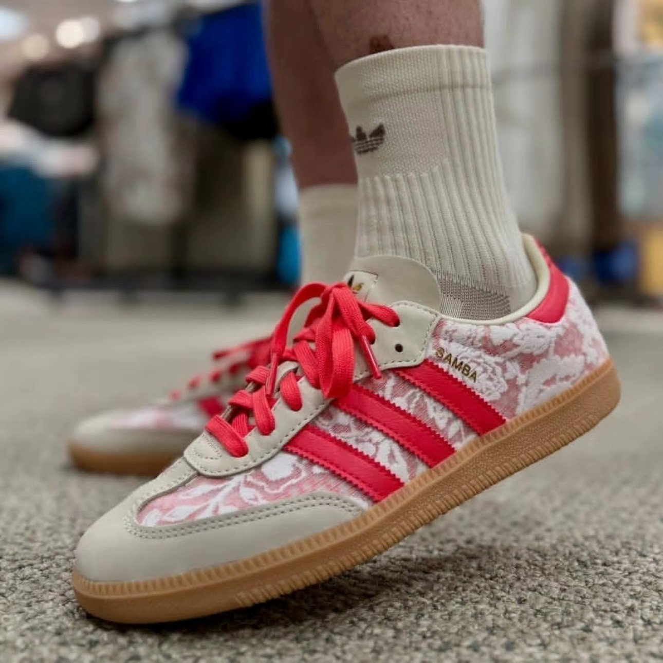 Adidas Samba Og Liberty London Better Scarlet Women’s – JR8841 Shoes