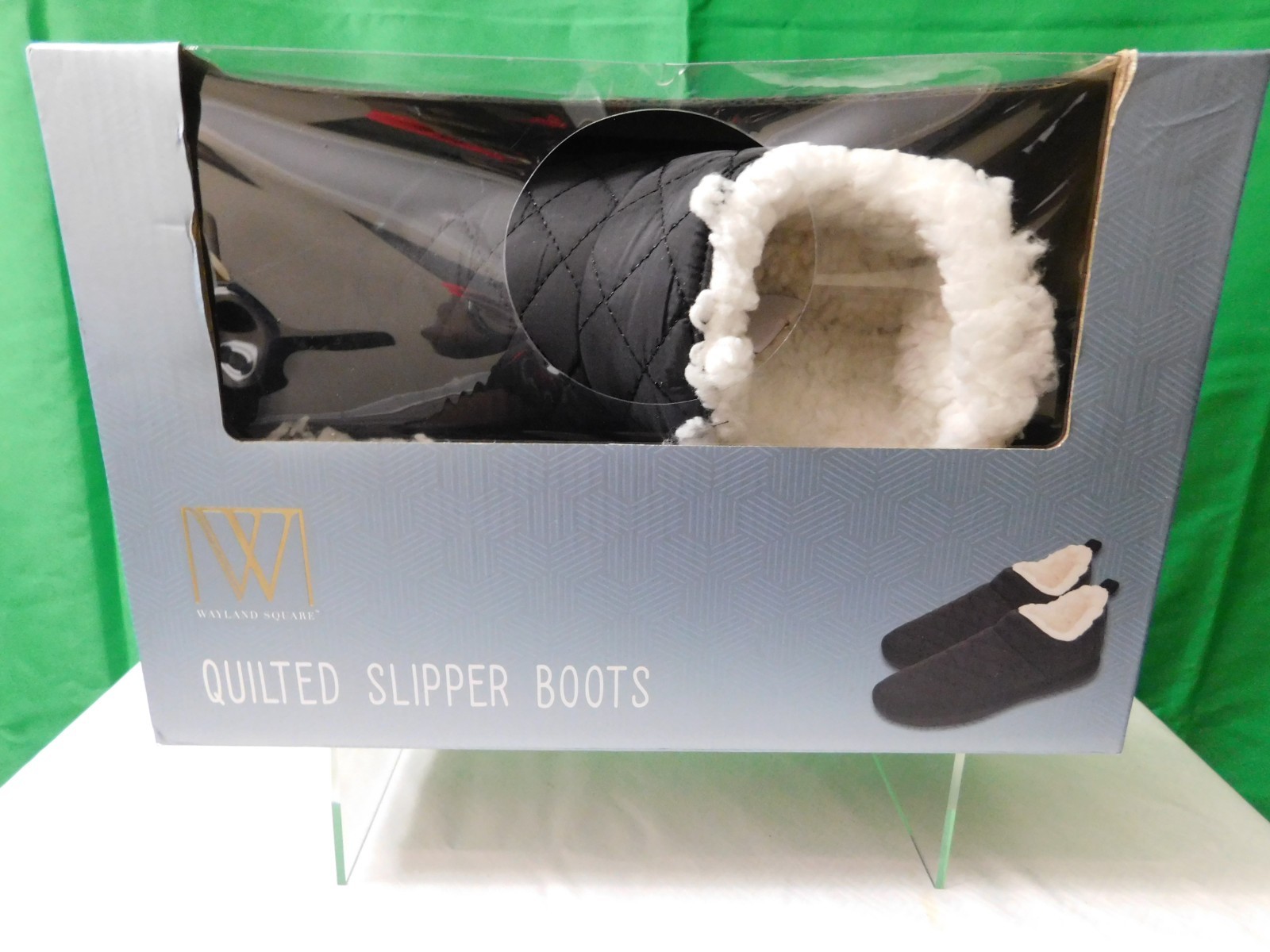 Wayland Square Quilted Slipper Boots-Women’s Size M (9-10)