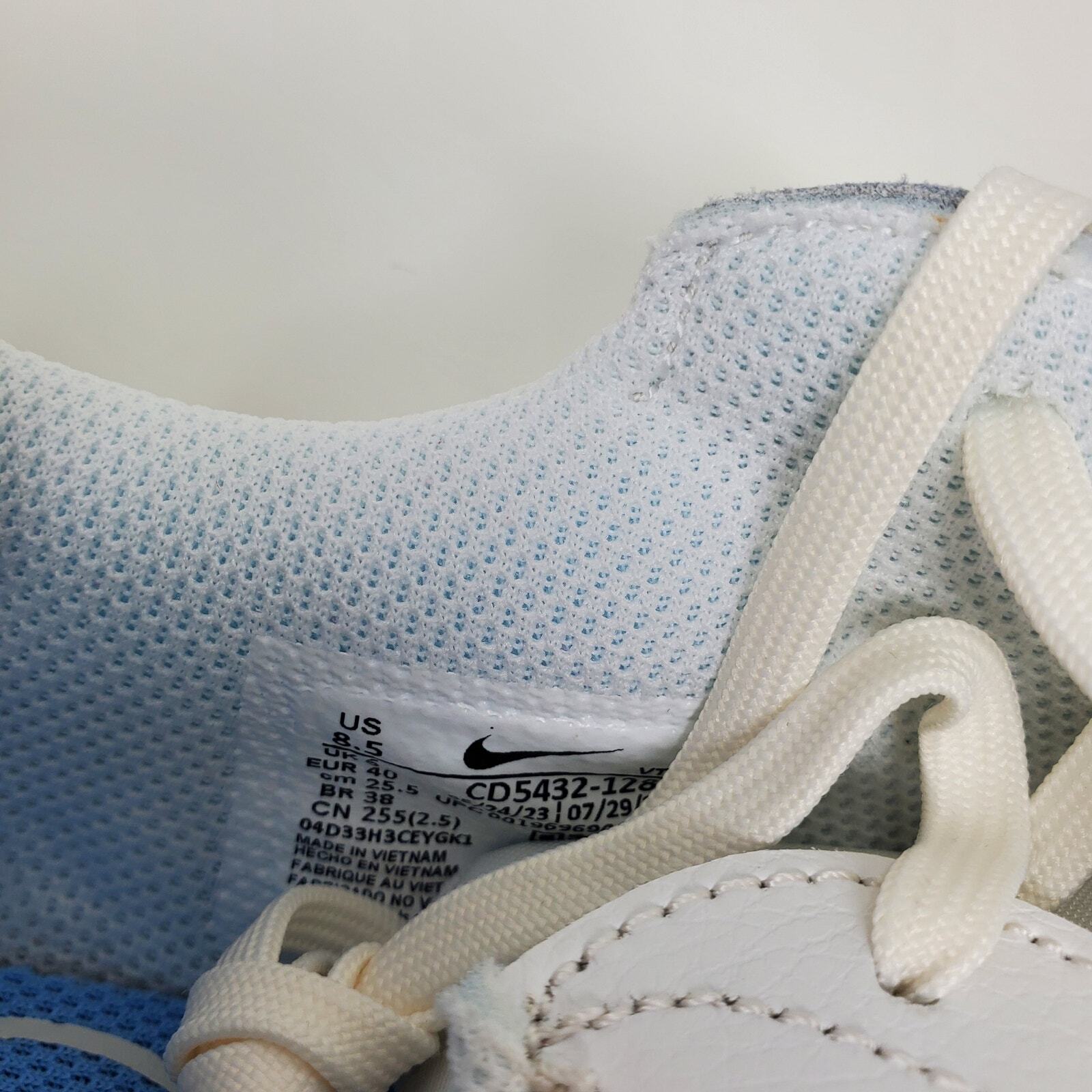 Women’s Size 8.5 Men’s Size 7Air Max Excee White University UNC Blue CD5432-128