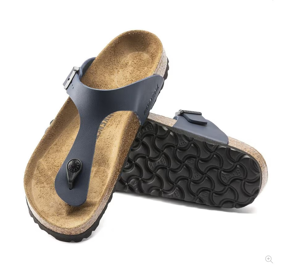Birkenstock Gizeh Birko-Flor® sandal navy blue EU 36 US women 5-5.5 regular/wide
