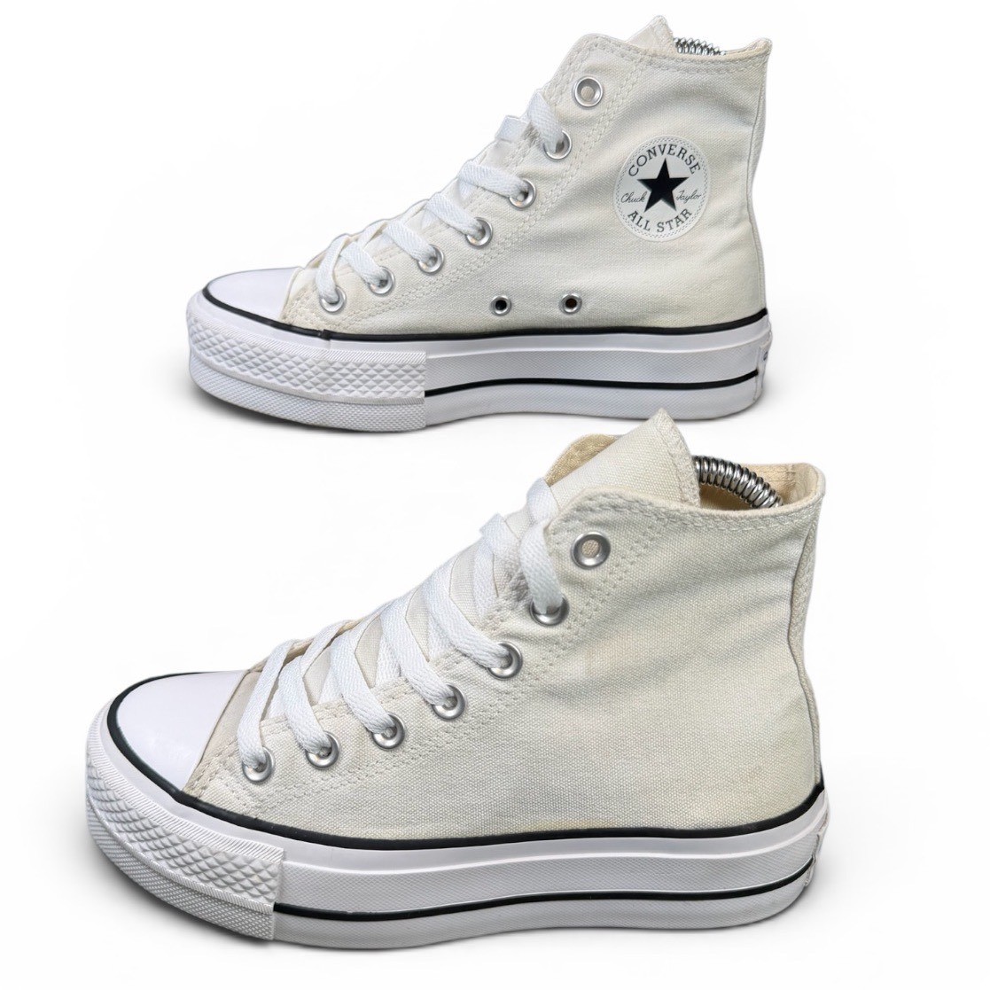 Converse Chuck Taylor All Star Platform High Top Women Size 5 Cream 560846C