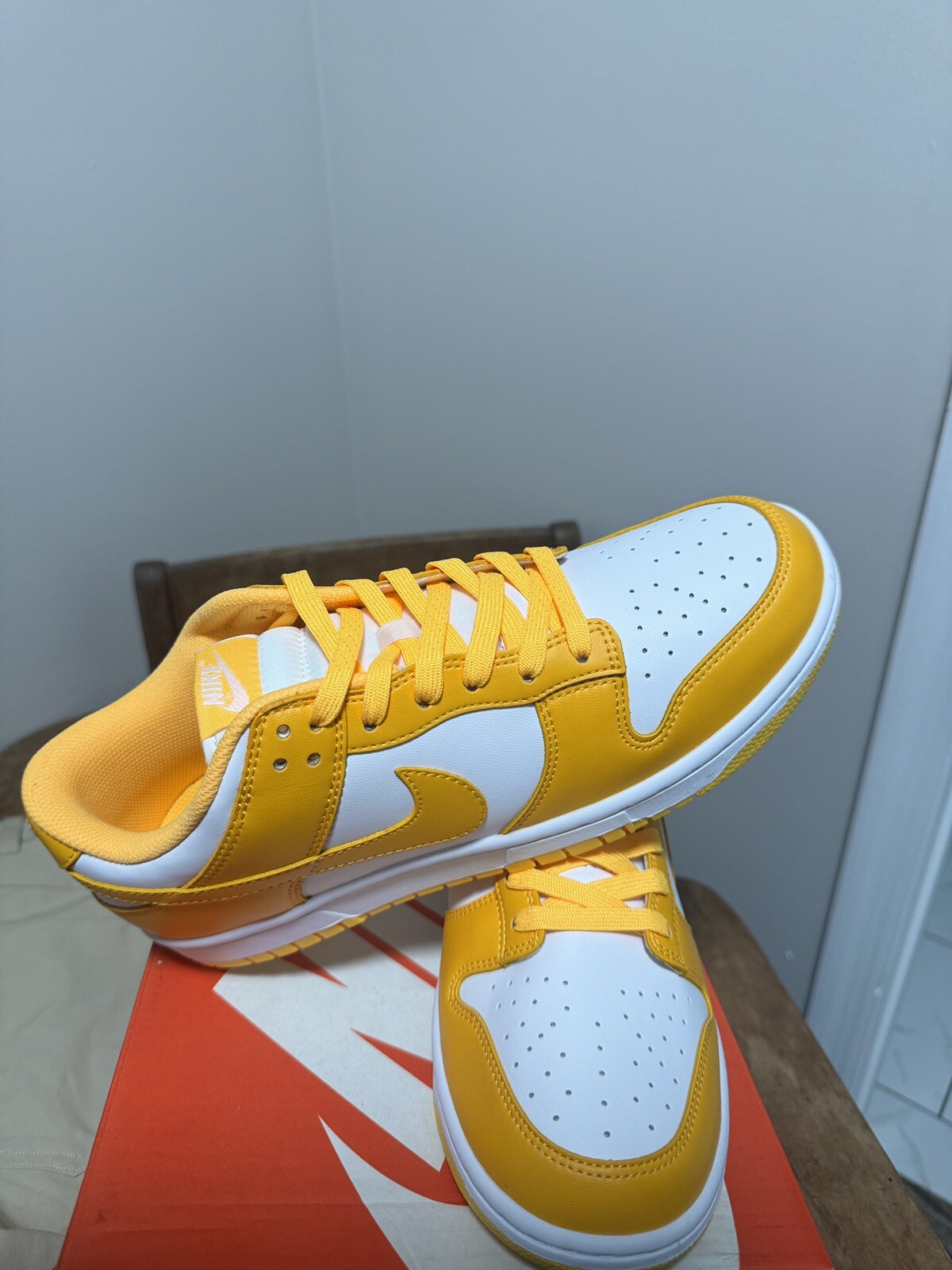 Size 11.5 – Nike Dunk Low Laser Orange – DD1503-800